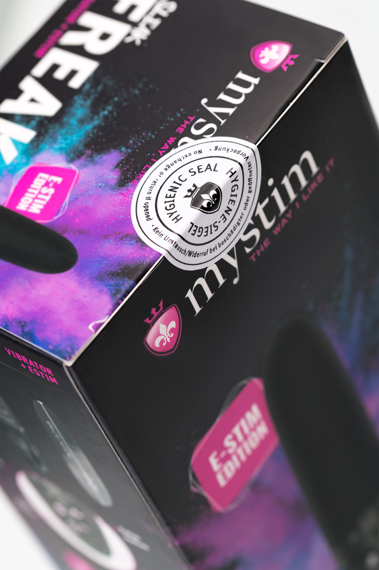 вибратор mystim sleak freak с электростимуляцией,силикон, черный, 14,5 см в Сочи
