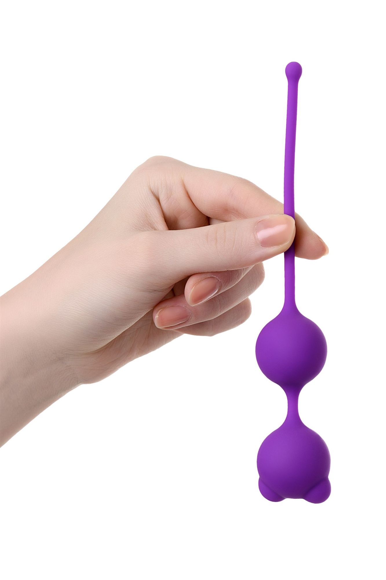 вагинальные шарики a-toys by toyfa meeko, силикон, фиолетовые, 16,4 см, ø 2,7 см в Сочи