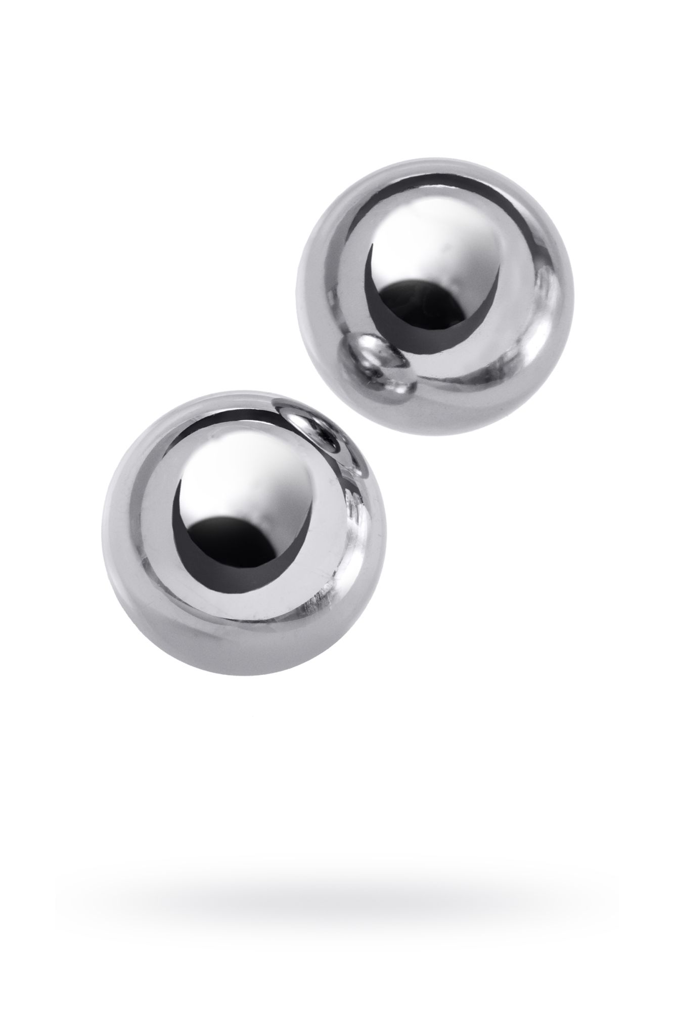 вагинальные шарики metal by toyfa, металл, серебряные, ø 2,5 см в Сочи