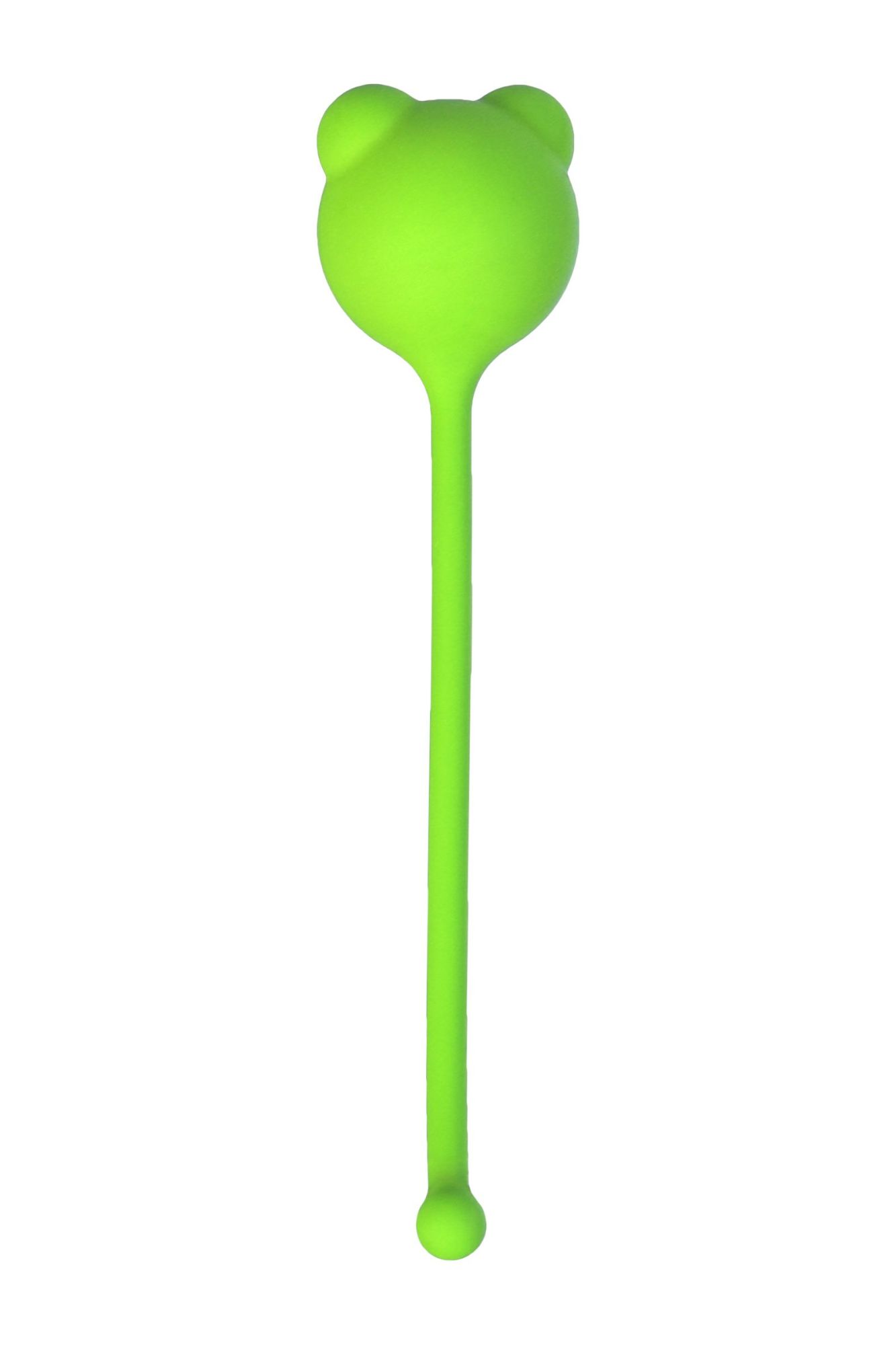 вагинальный шарик a-toys by toyfa tigo, силикон, зеленый, 12,4 см ø 2,7 см в Сочи