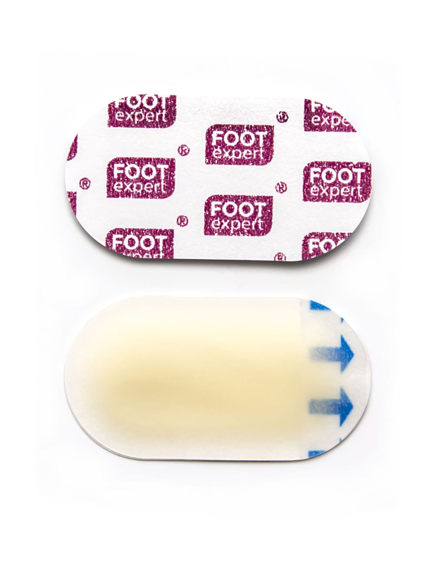 foot expert гидроколлоидный пластырь, размер 2,2х4,1, № 8 в Сочи