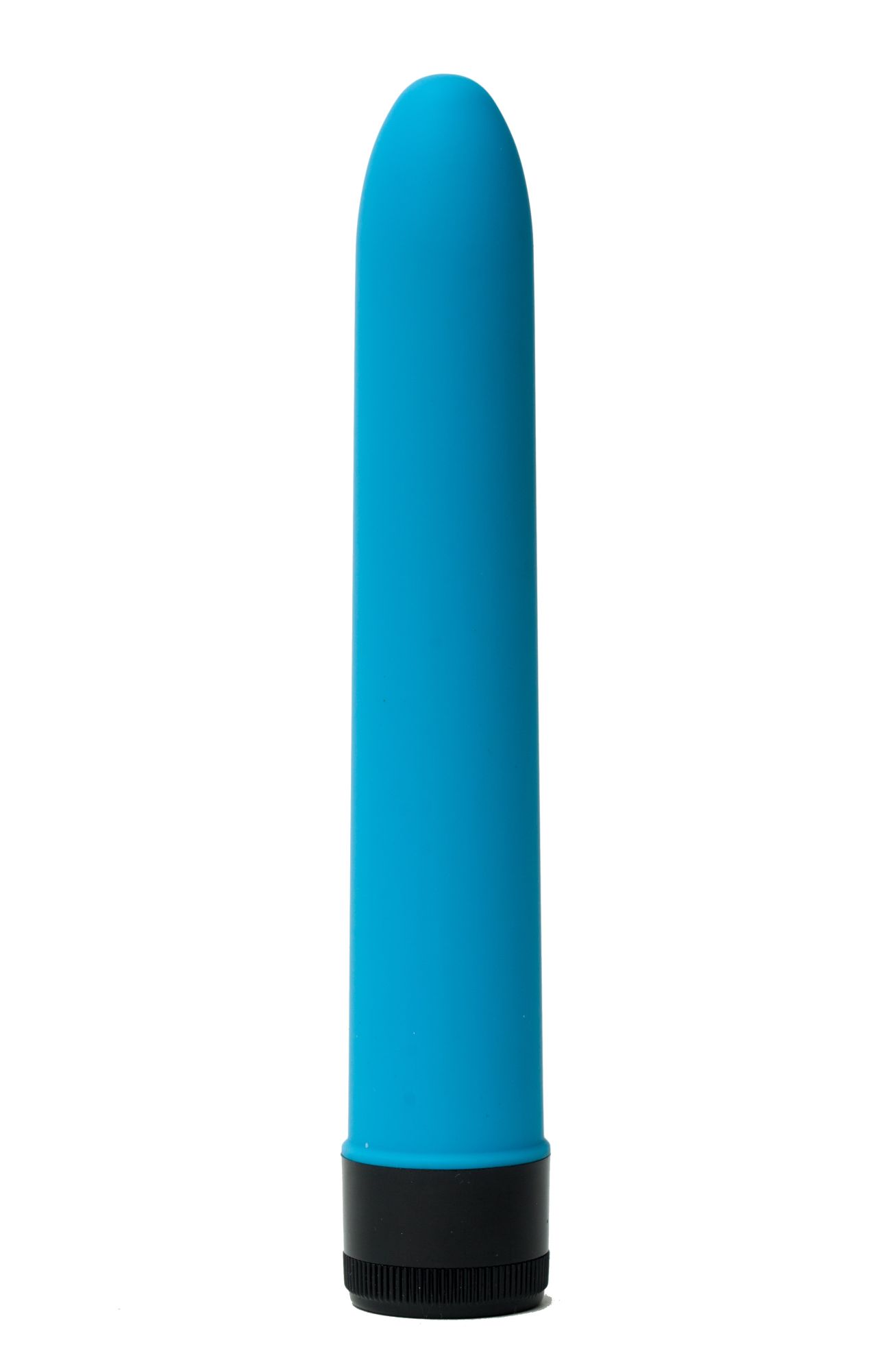 классический силиконовый вибратор 2,8х18см, синий 47506-mm в Сочи