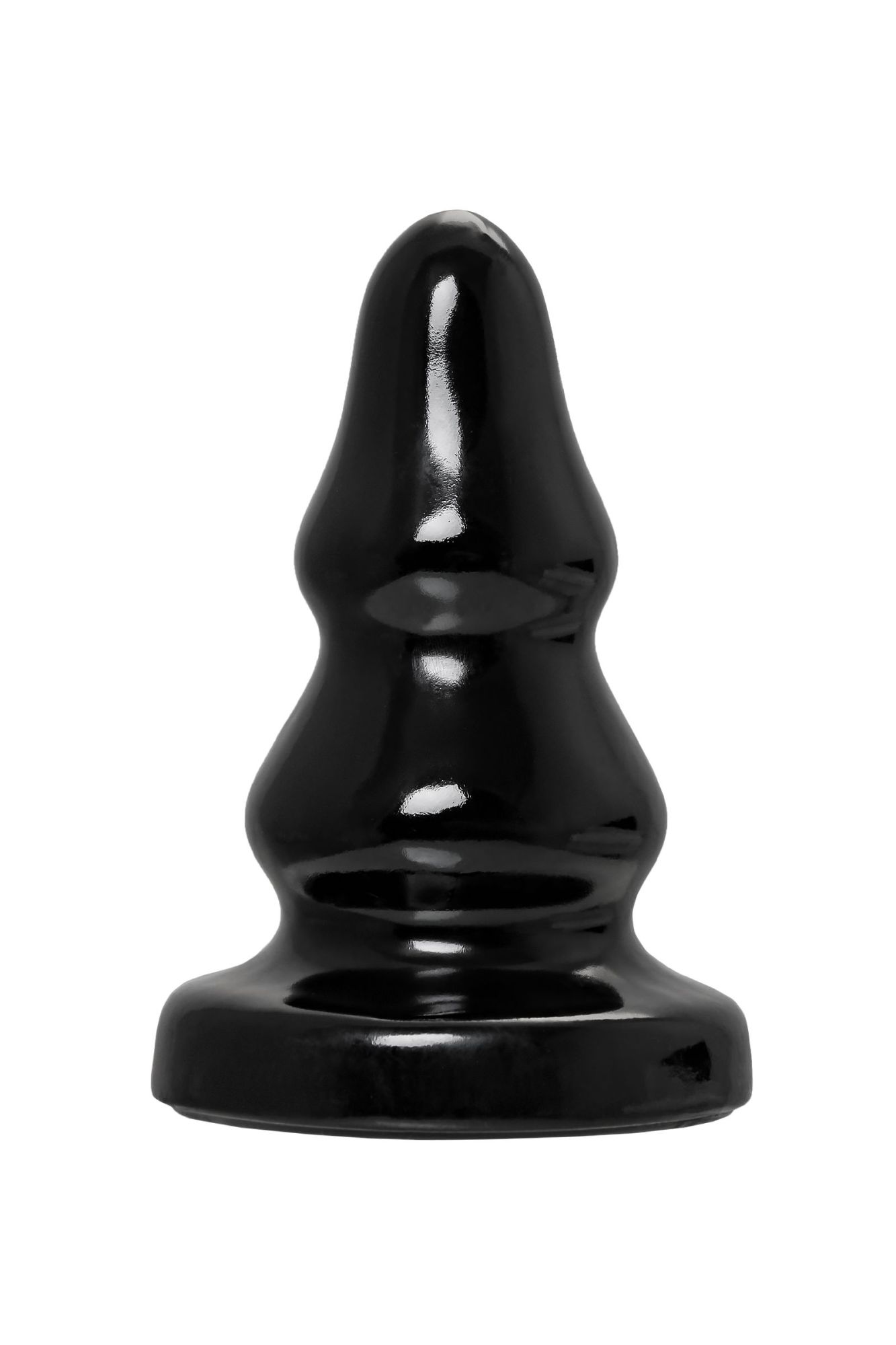 анальная втулка toyfa popo pleasure monoceros, pvc, черная, 15 см, ø 7 см в Сочи