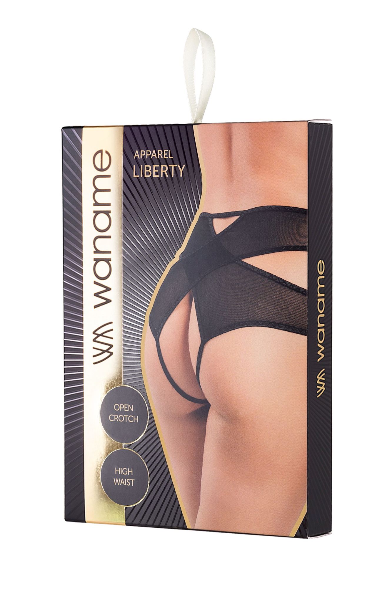Эротическое эротические трусики waname liberty с высокой посадкой черные 42-44 в Сочи