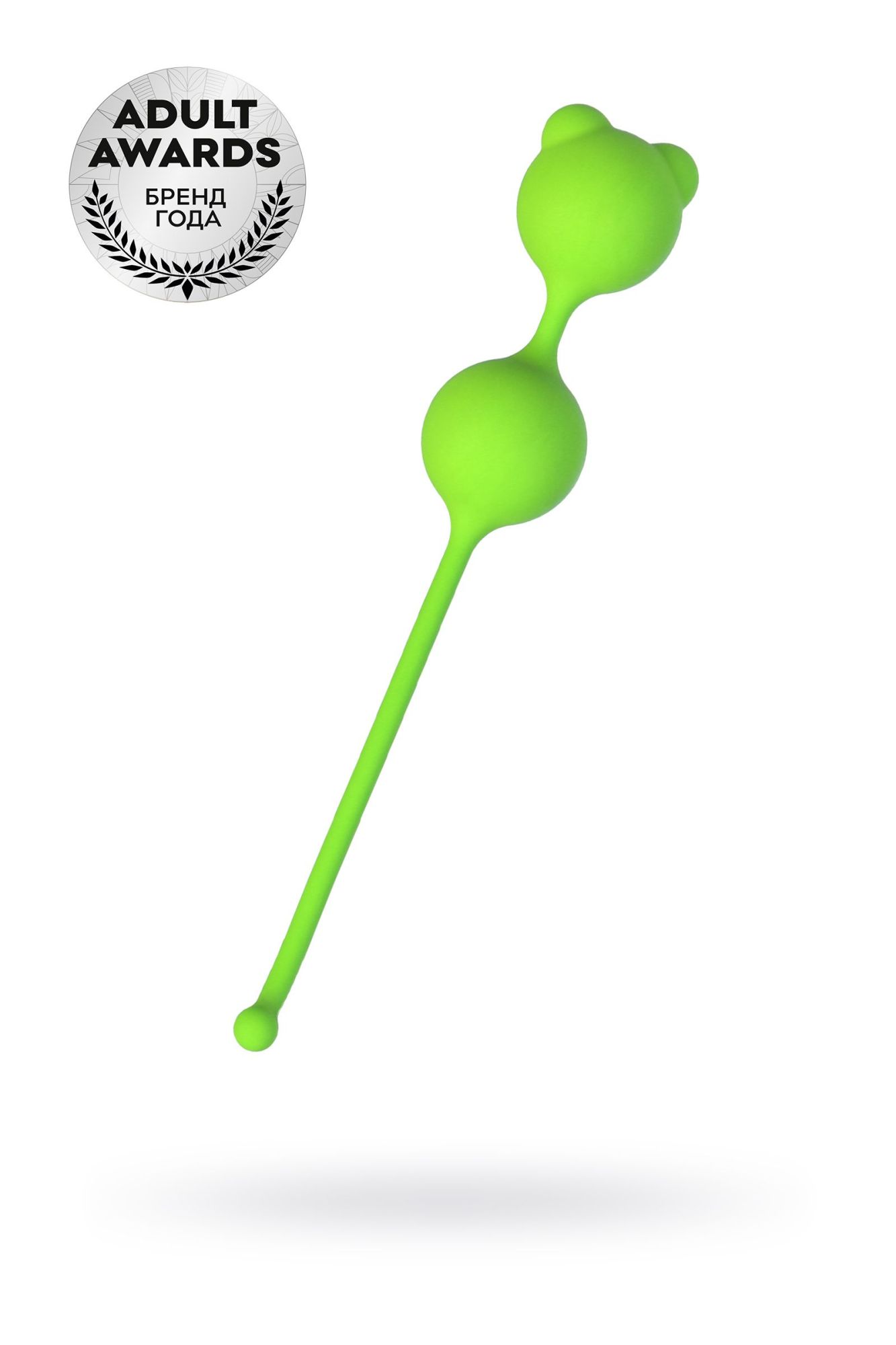 вагинальные шарики a-toys by toyfa meeko, силикон, зеленый, 16,4 см, ø 2,7 см в Сочи