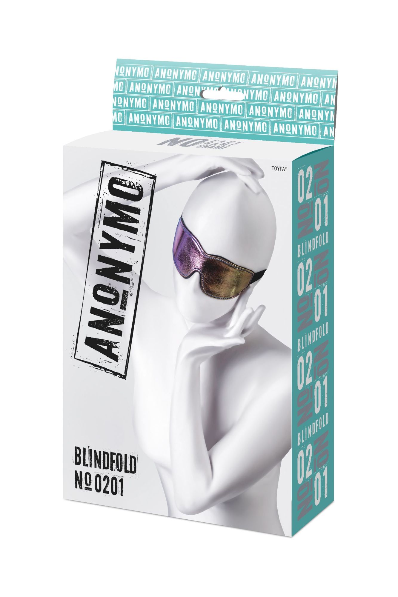 маска anonymo #0201, pvc, принт, 27,5 см в Сочи