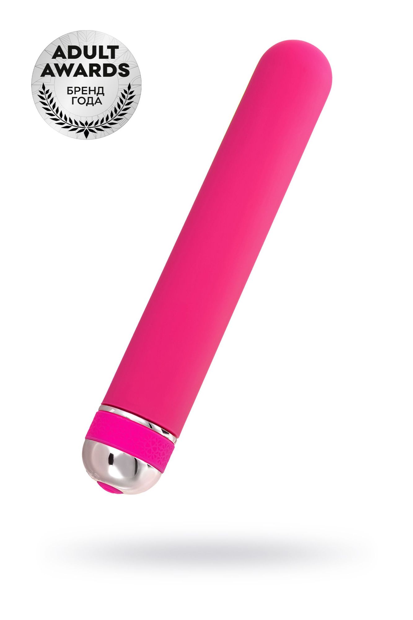 нереалистичный вибратор a-toys by toyfa mastick, abs пластик, розовый, 18 см в Сочи