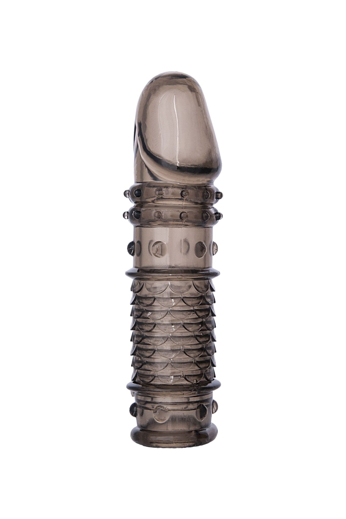 насадка toyfa xlover, для увеличения размера, tpe, черная прозрачная, 13,5 см в Сочи