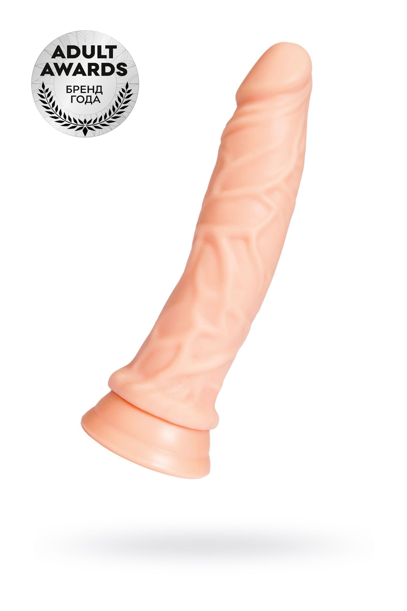 реалистичный фаллоимитатор toyfa  a-toys nill, tpe, телесный, 19 см в Сочи