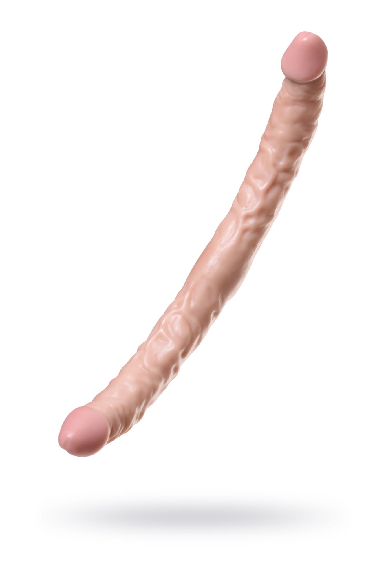 двусторонний фаллоимитатор toyfa realstick nude реалистичный, pvc, телесный, 42,5 см в Сочи