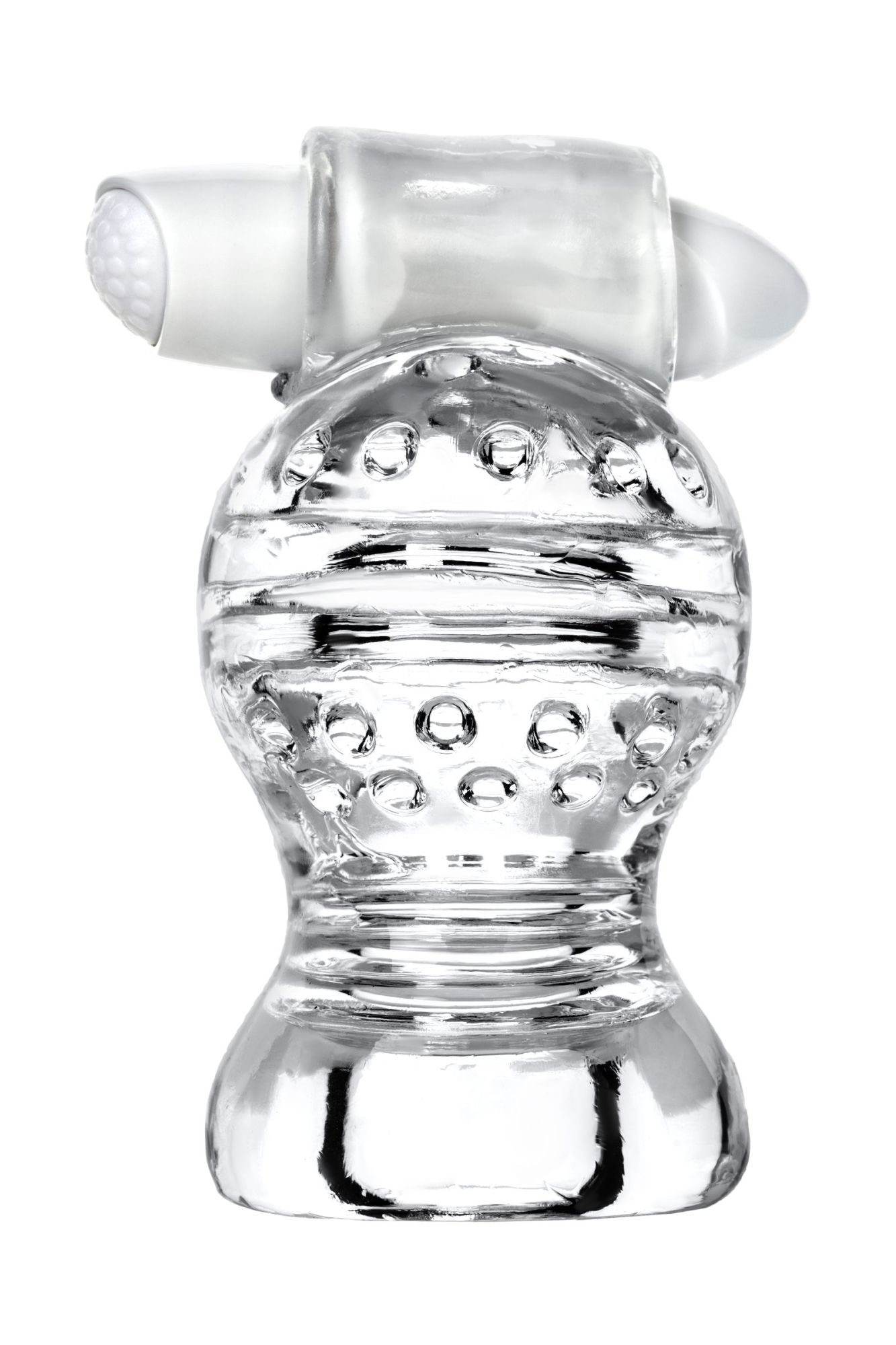 мастурбатор нереалистичный lingam by toyfa  shakti, tpe, прозрачный, 9 см в Сочи
