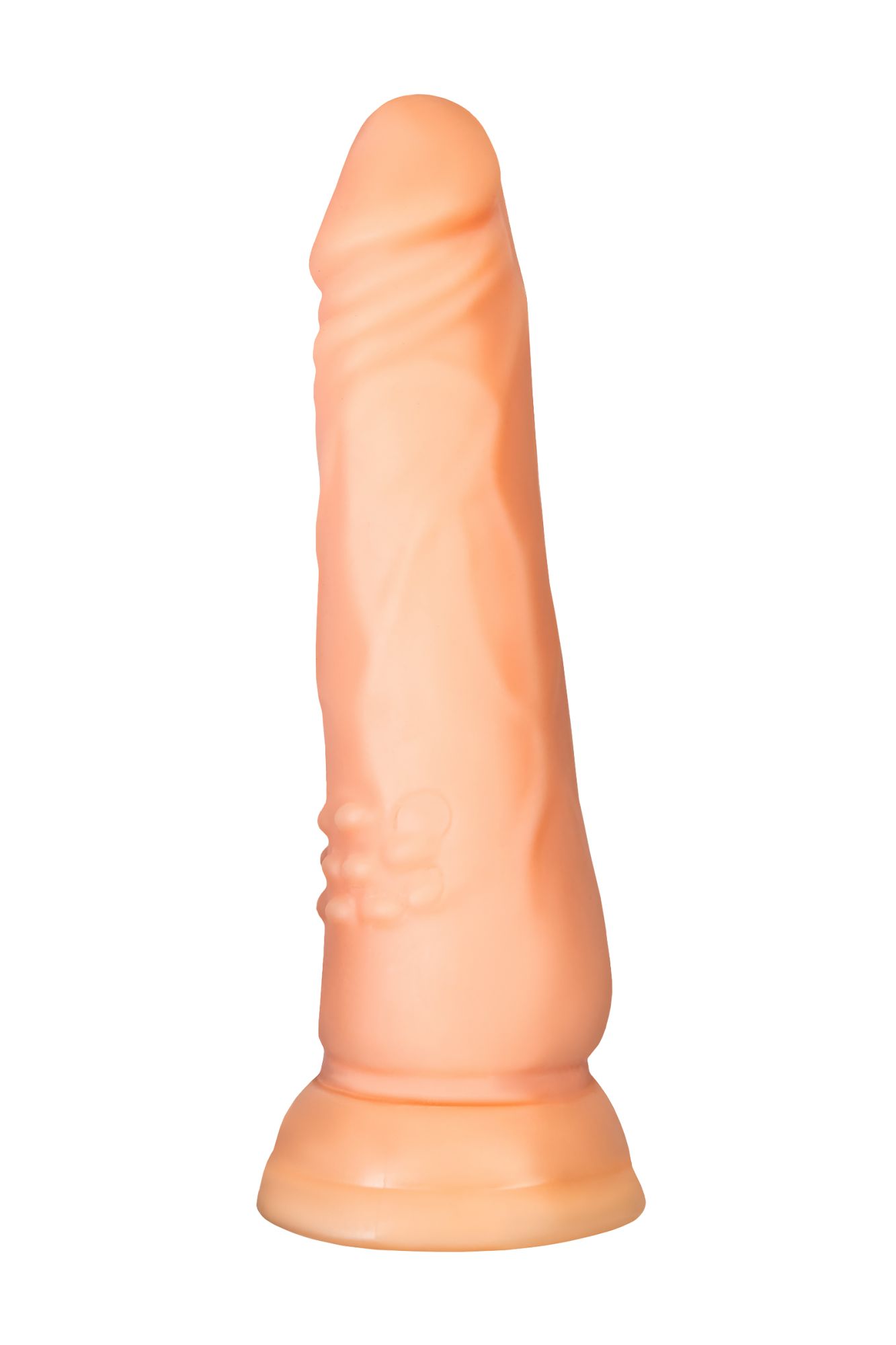 реалистичный фаллоимитатор a-toys by toyfa, tpe, телесный, 18 см в Сочи