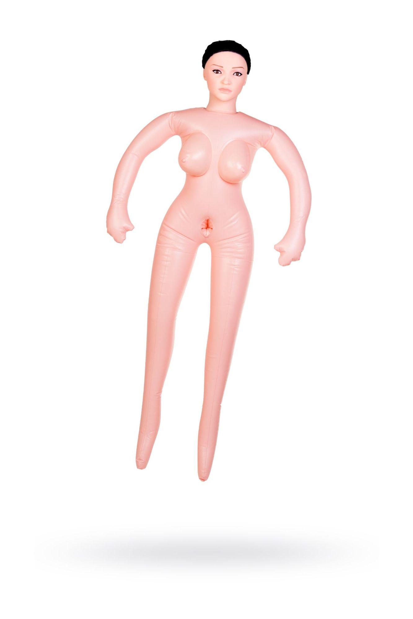 кукла надувная dolls-x by toyfa nurse emilia, реалистичная голова,брюнетка, с двумя отверстиями в Сочи