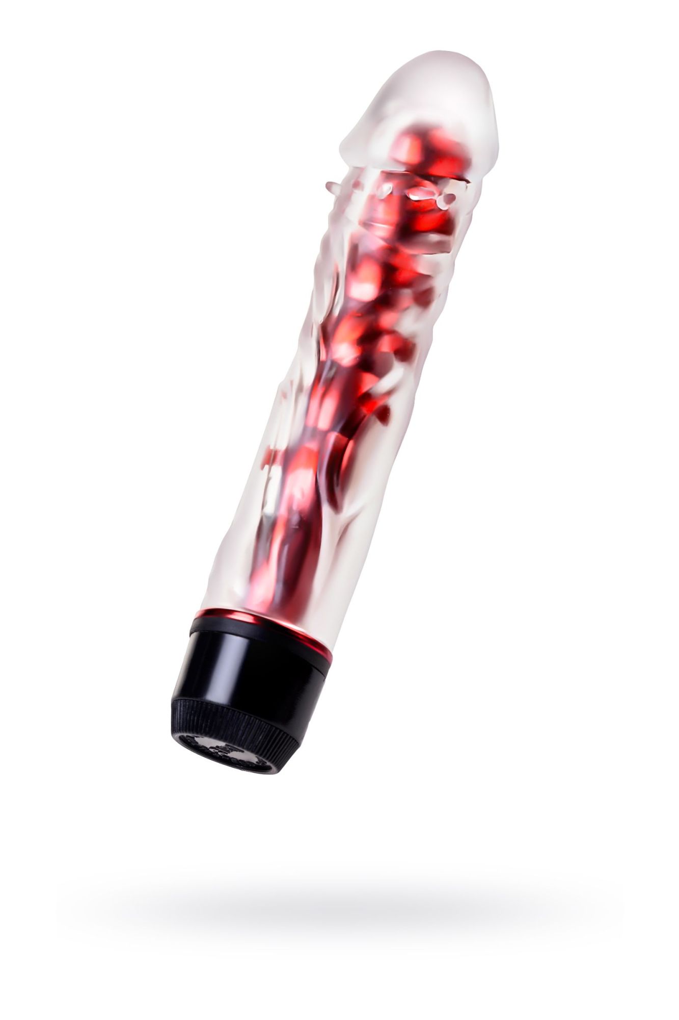 вибратор toyfa trio vibe, tpe, красный, 15,5см в Сочи