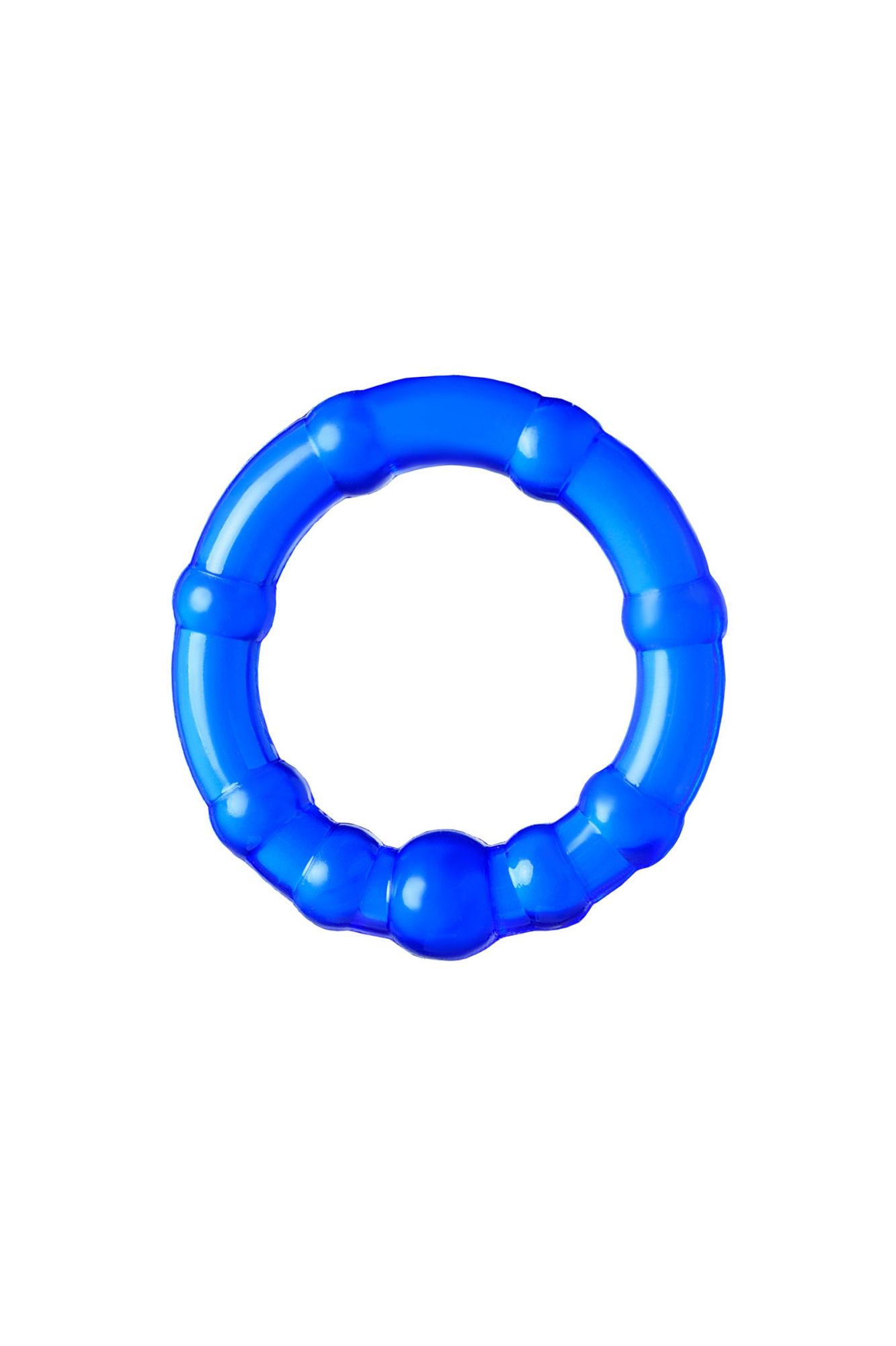 набор колец toyfa a-toys, tpe, синий, ø 3,5/3/2 см в Сочи