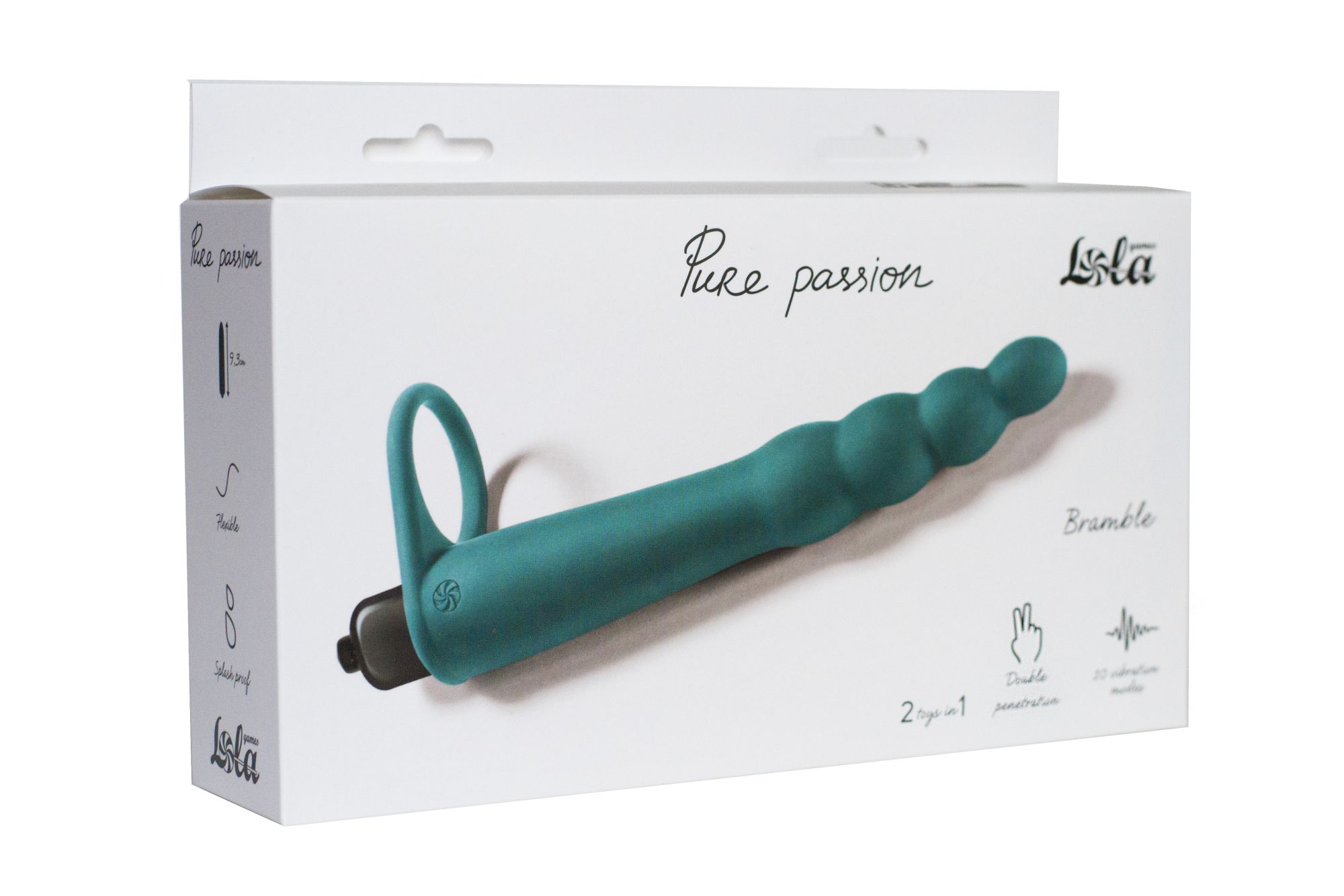 вибронасадка для двойного проникновения pure passion bramble green 1201-03lola в Сочи