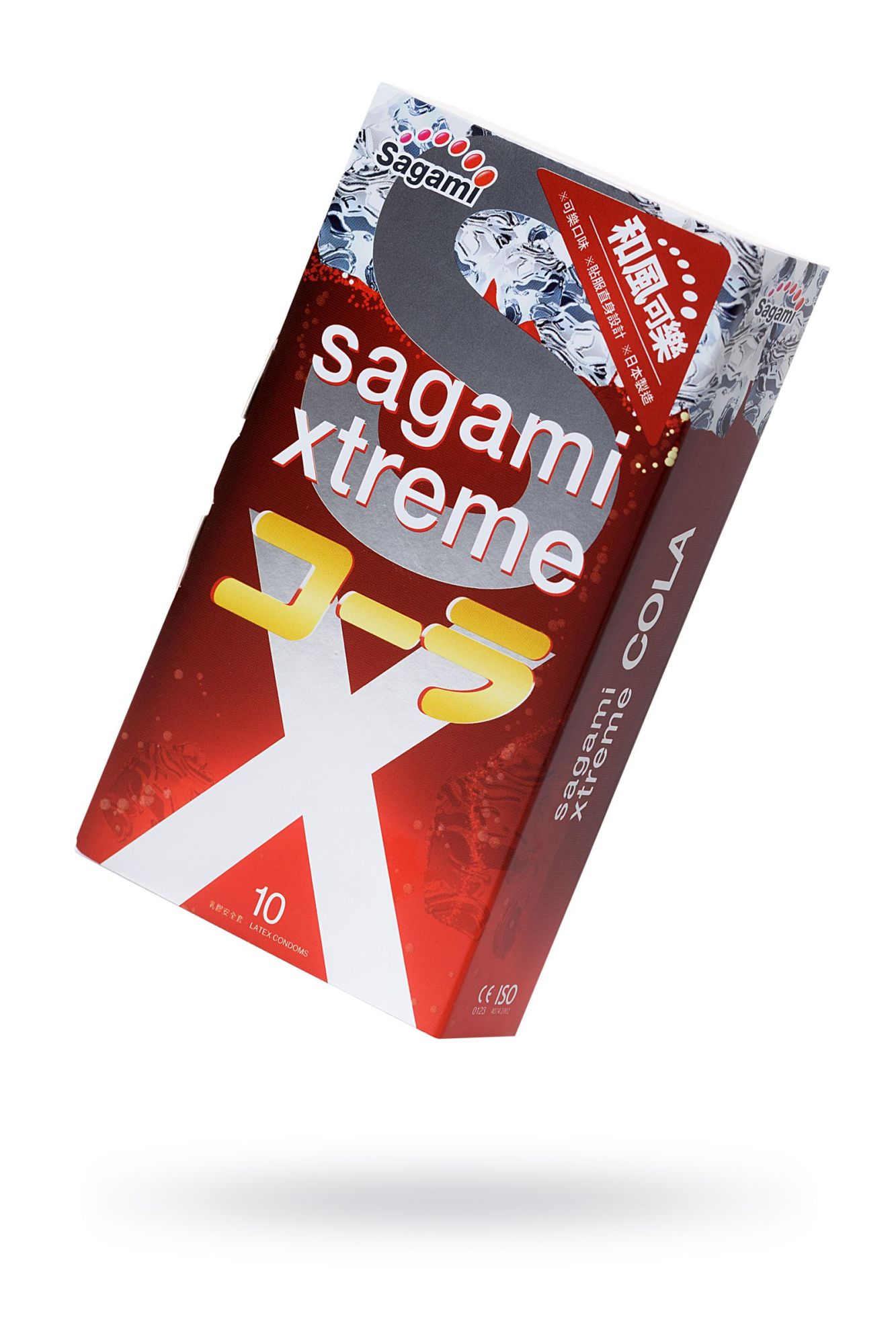 презервативы sagami, xtreme, cola, латекс, 19 см, 5,2 см, 10 шт. в Сочи