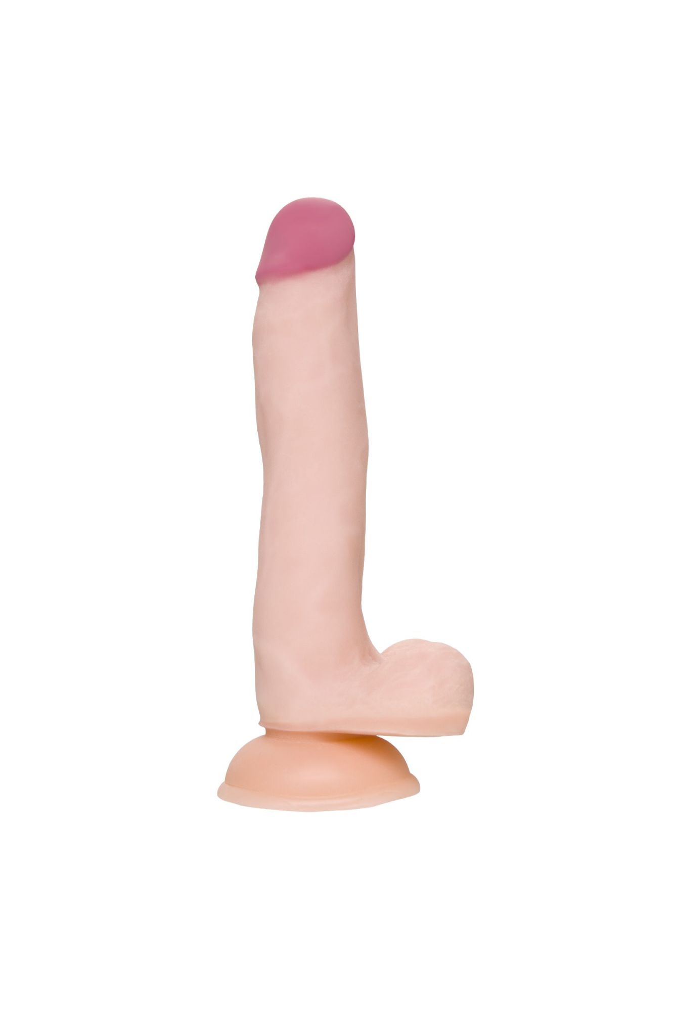 реалистичный гибкий фаллоимитатор a-toys by toyfa minc, tpe, 21 см в Сочи