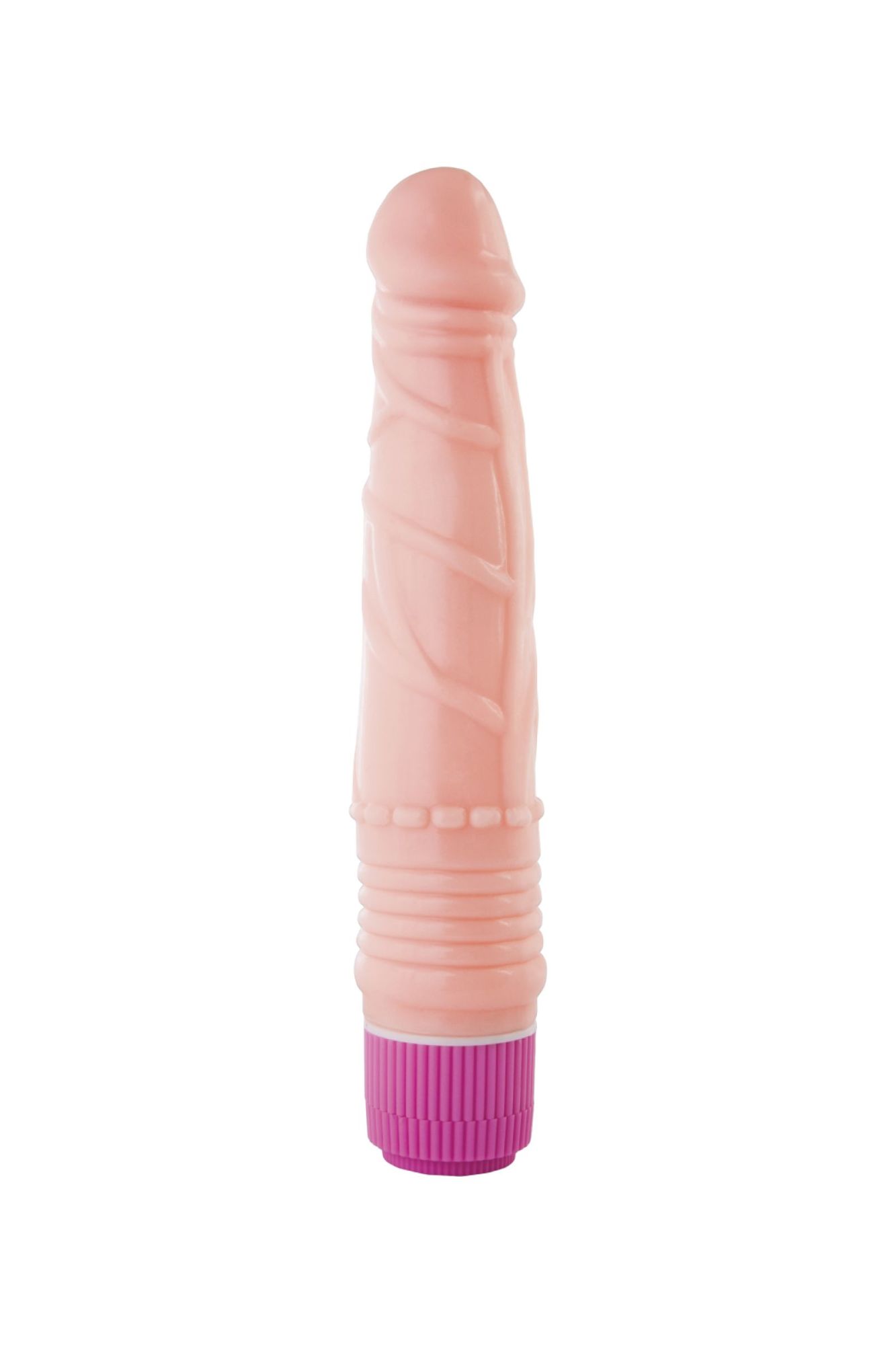 реалистичный вибратор toyfa a-toys ponk, pvc, телесный, 22 см в Сочи