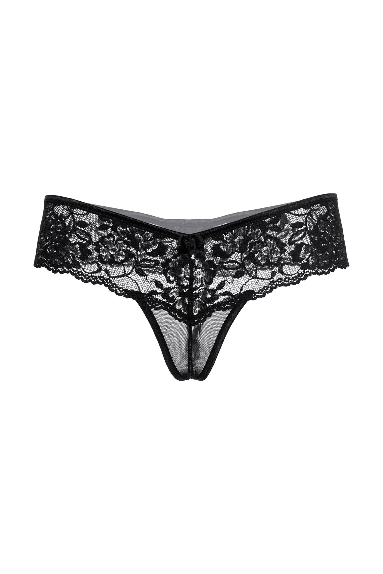 Эротическое трусики кружевные softline collection, черный, m/l в Сочи