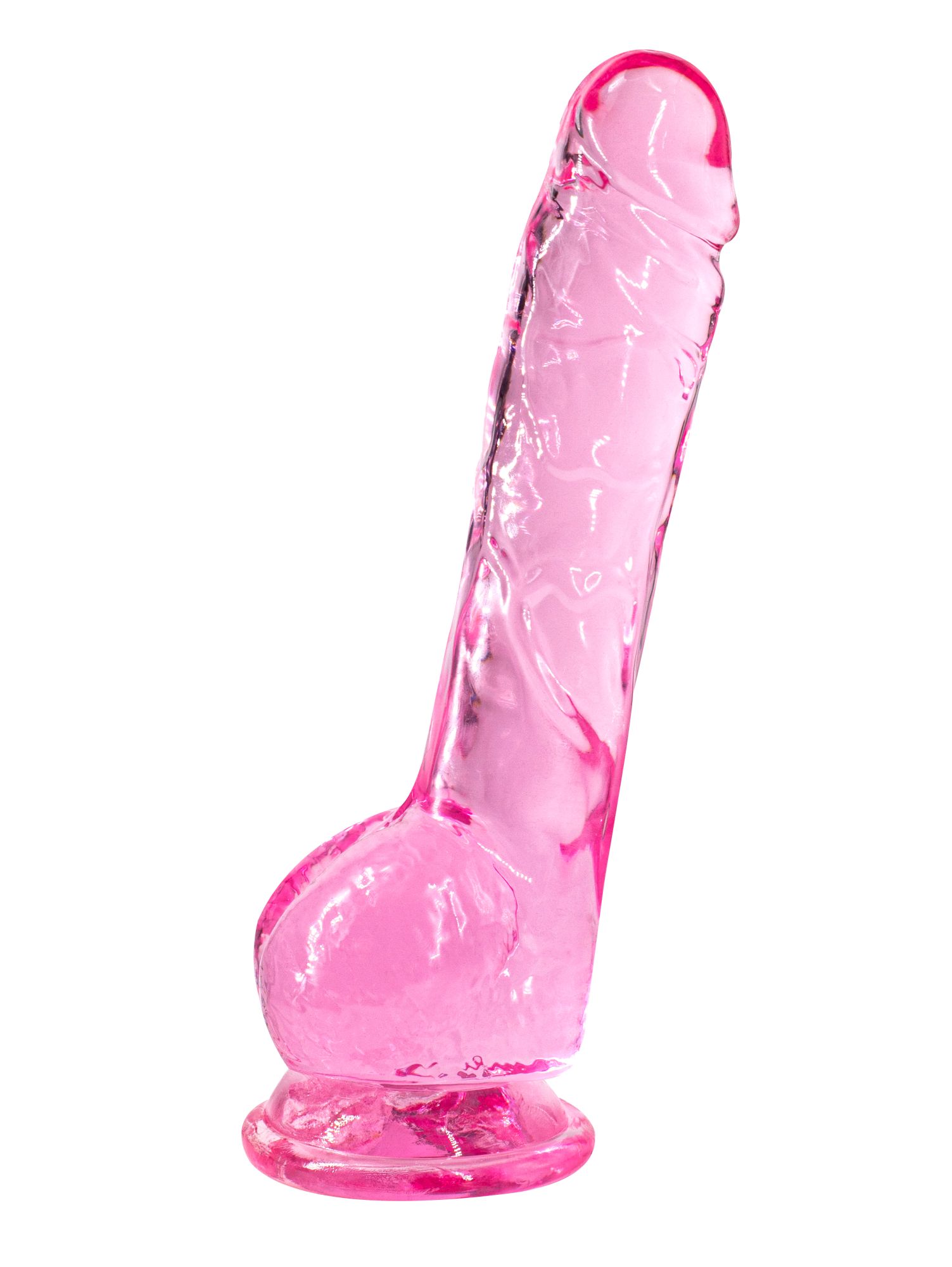 прозрачный дилдо intergalactic luminous pink 7086-01lola в Сочи