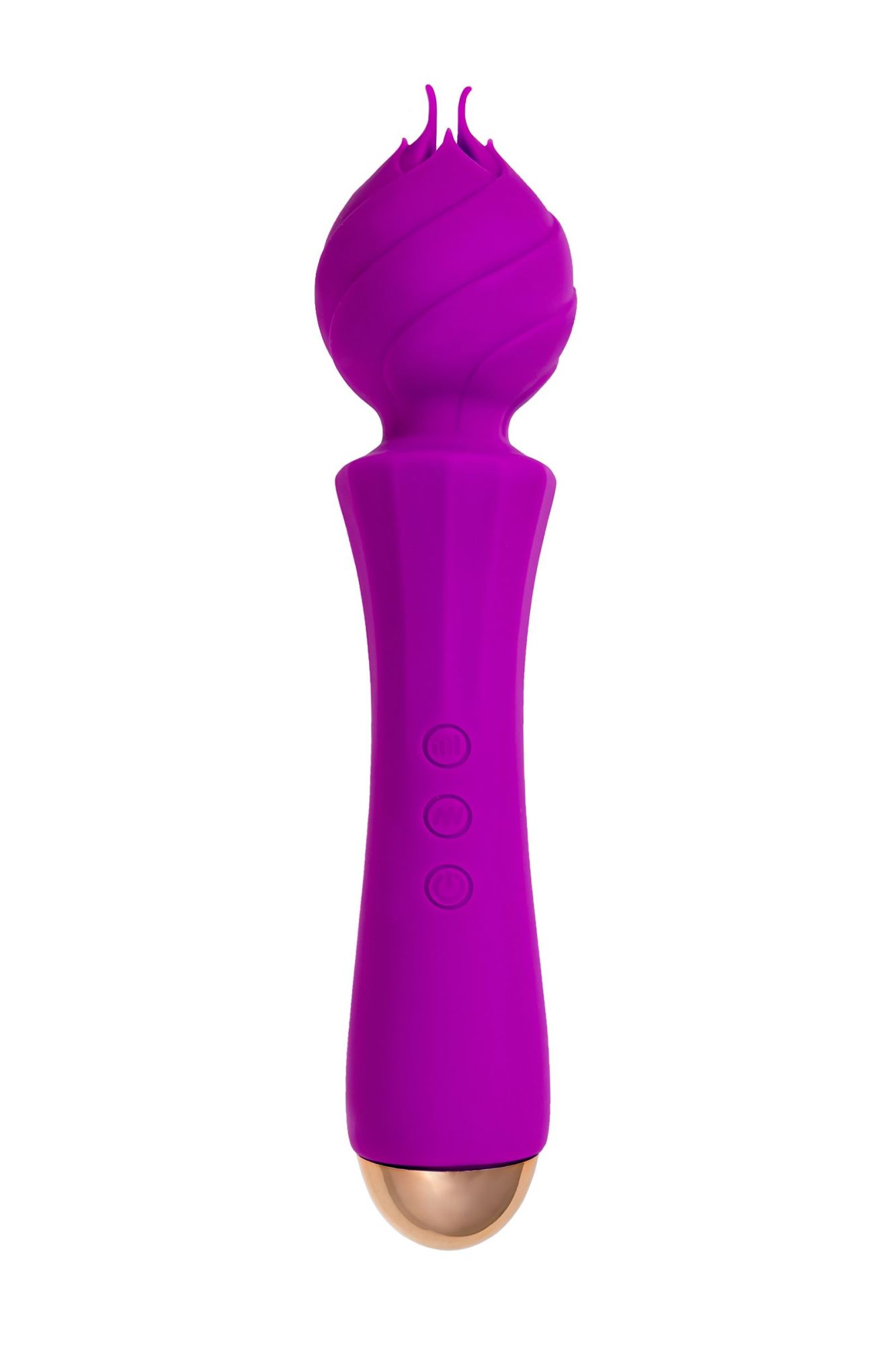 вибратор flovetta by toyfa hyacinth, силикон, фиолетовый, 21,5 см в Сочи