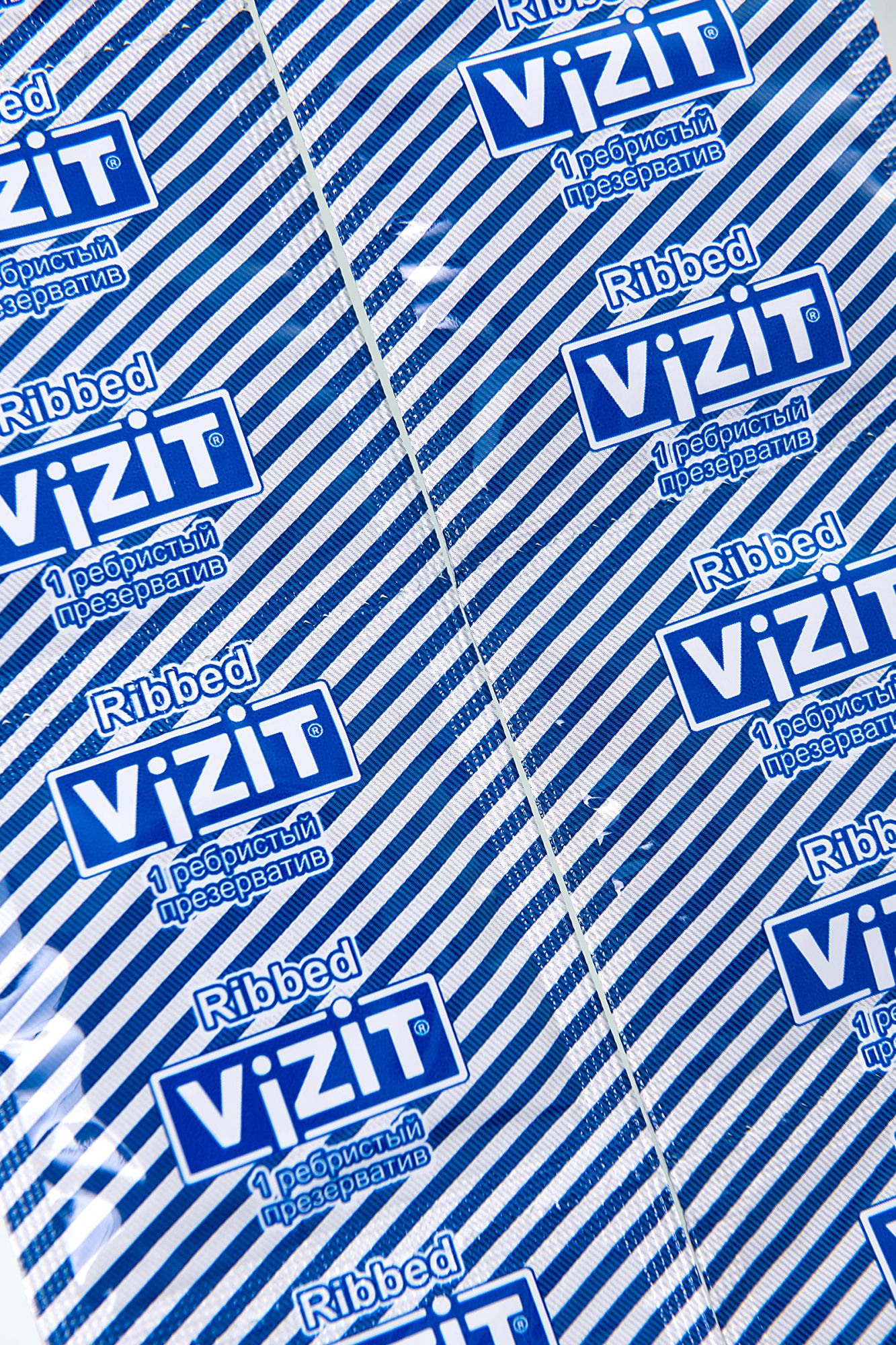презервативы vizit, ребристые, латекс, 18 см, 5,2 см, 12 шт. в Сочи