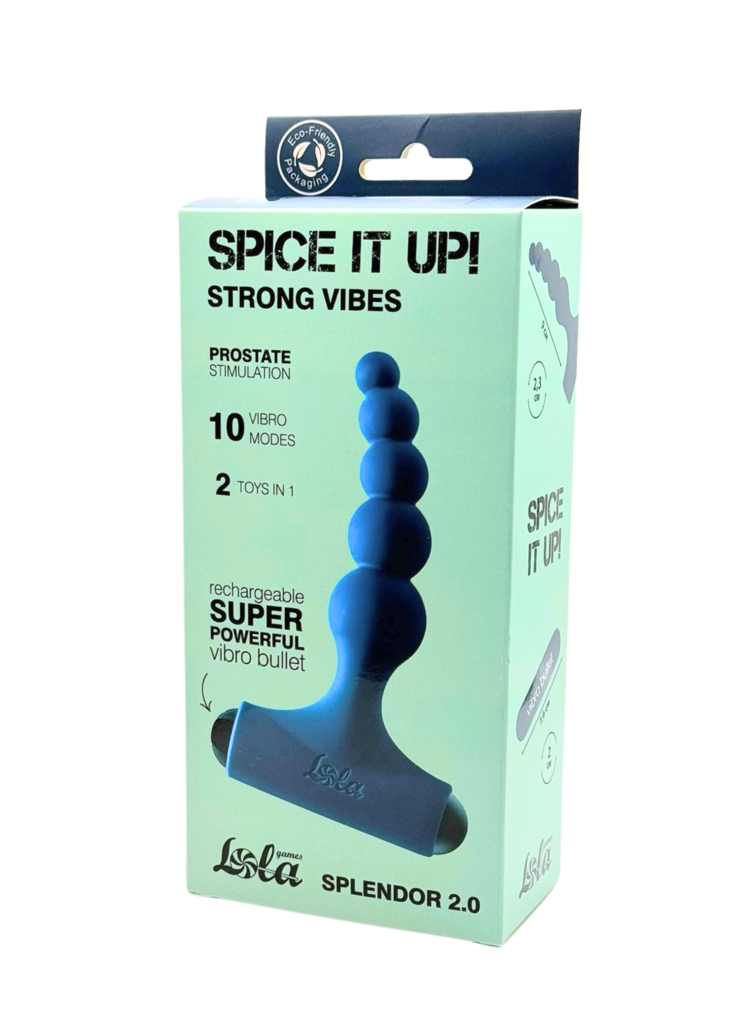 анальная пробка с перезаряжаемой вибропулей spice it up splendor 2.0 8017-05lola в Сочи