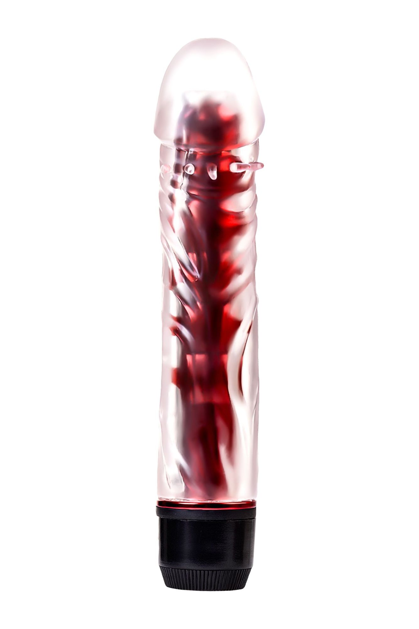 вибратор toyfa trio vibe, tpe, красный, 15,5см в Сочи