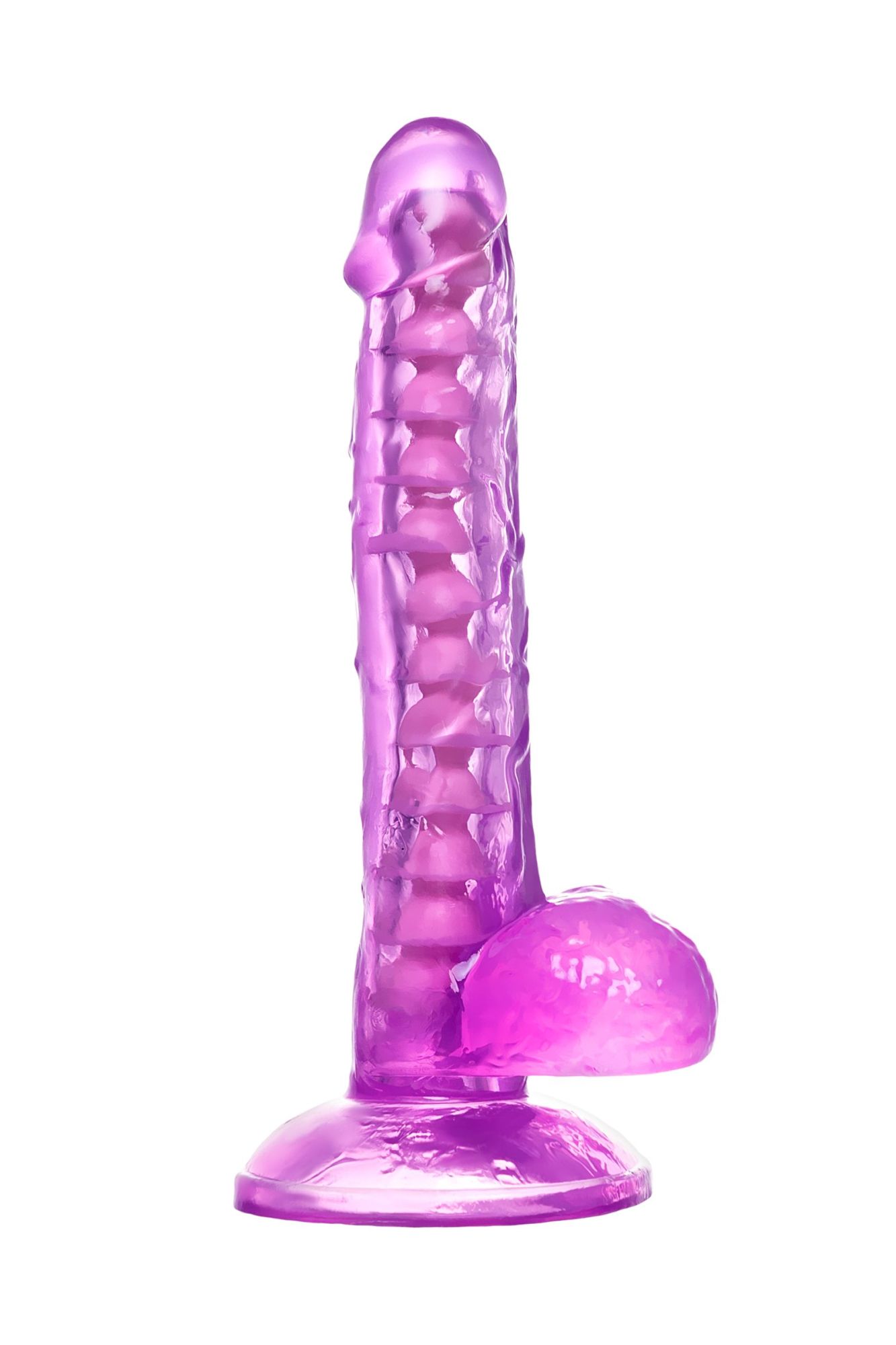 реалистичный фаллоимитатор a-toys by toyfa celiam, tpe, фиолетовый, 20,5 см в Сочи