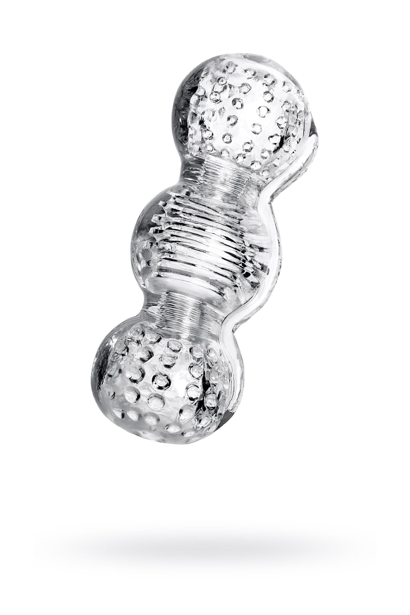 мастурбатор нереалистичный lingam by toyfa rashmi, tpe, прозрачный, 15,5 см в Сочи