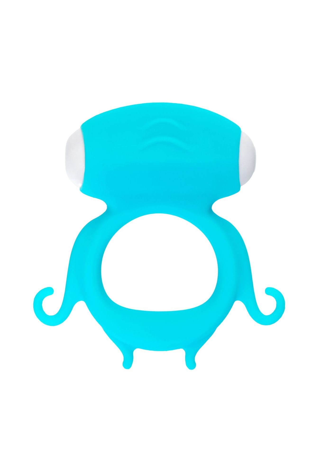 виброкольцо на пенис a-toys by toyfa sair, силикон, голубое, ø 2,6 см в Сочи