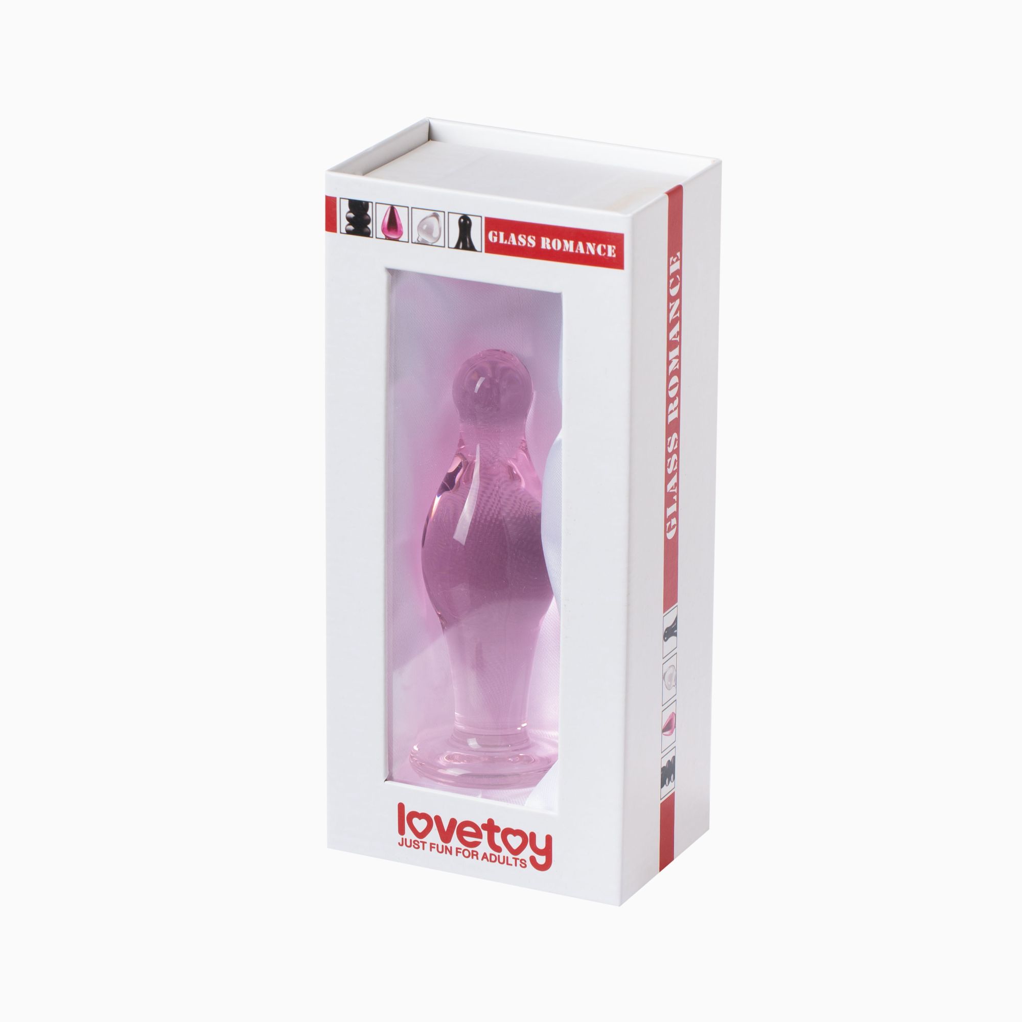  анальная пробка lovetoy, розовая в Сочи