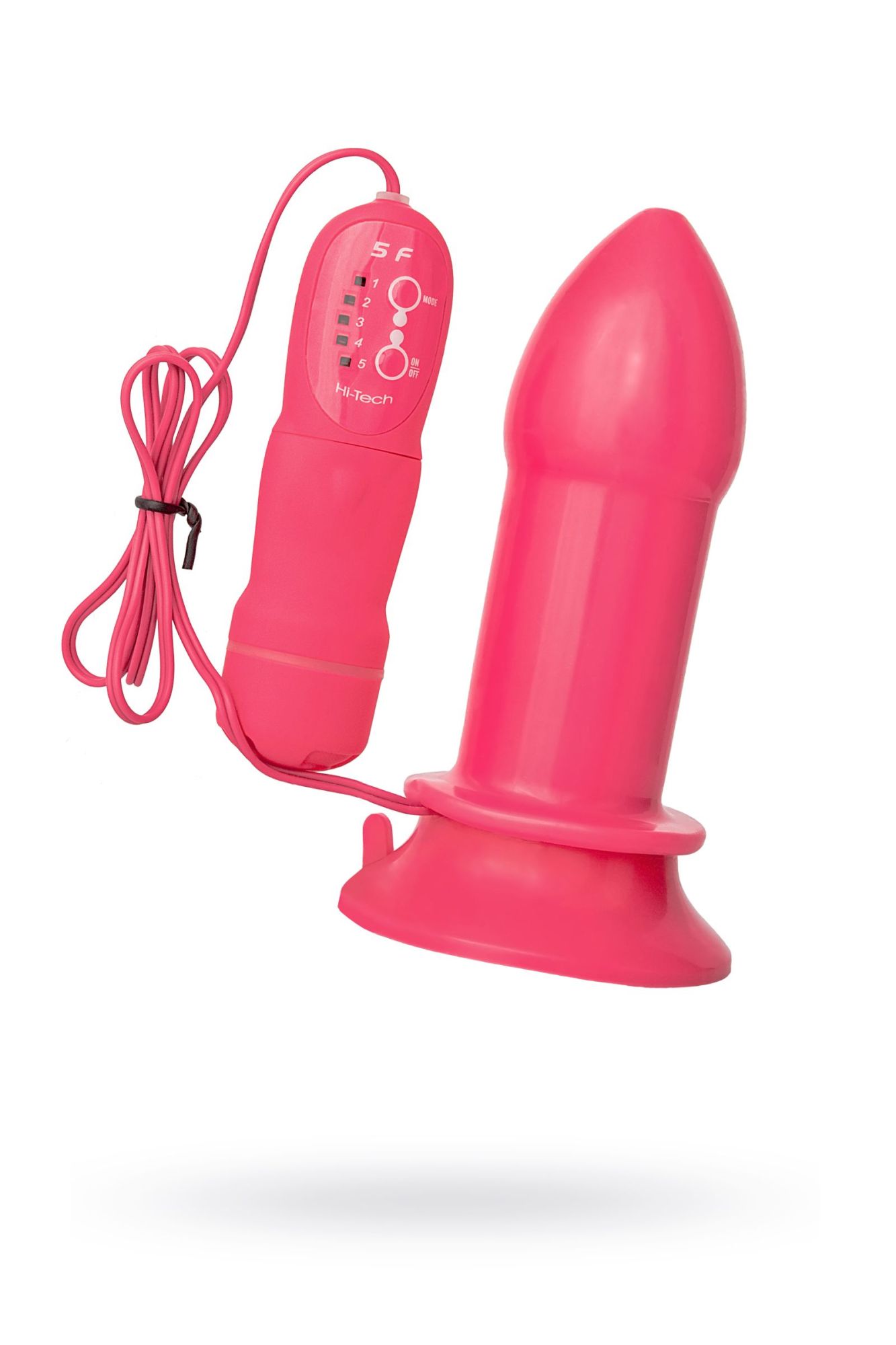 анальная втулка toyfa popo pleasure, tpr, розовая, 13 см в Сочи