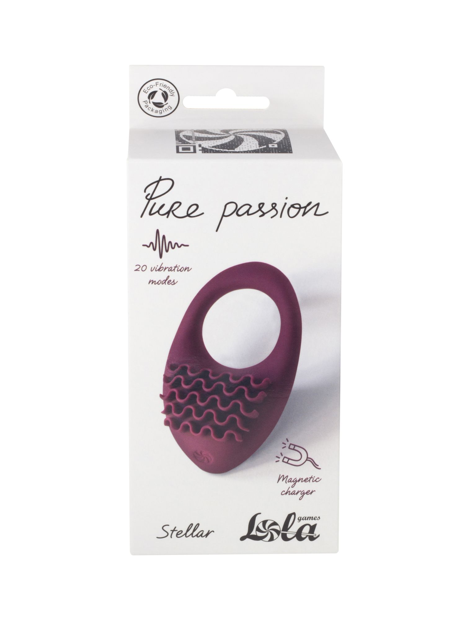 перезаряжаемое эрекционное виброкольцо pure passion stellar wine red 1501-02lola в Сочи