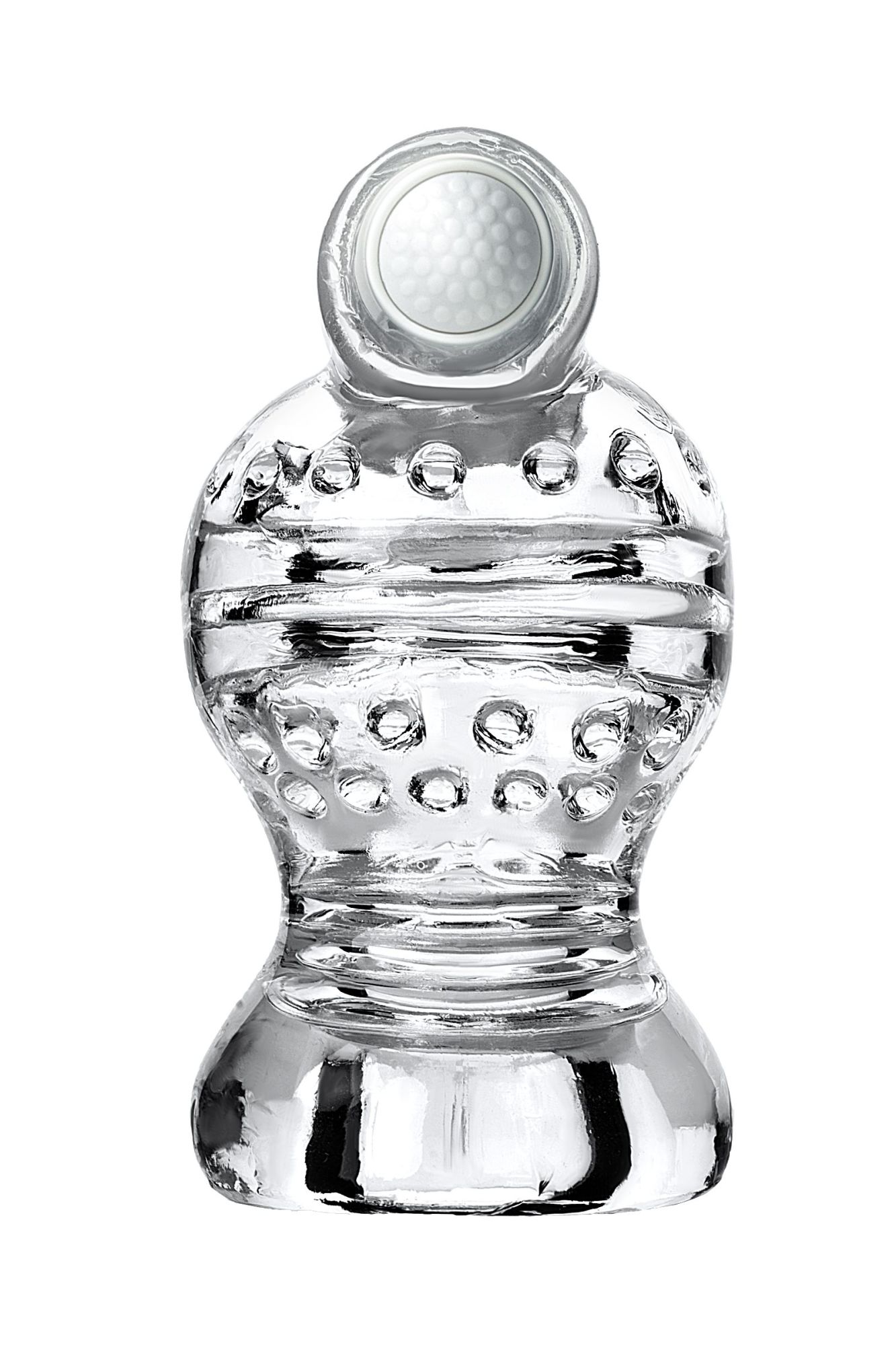 мастурбатор нереалистичный lingam by toyfa  shakti, tpe, прозрачный, 9 см в Сочи