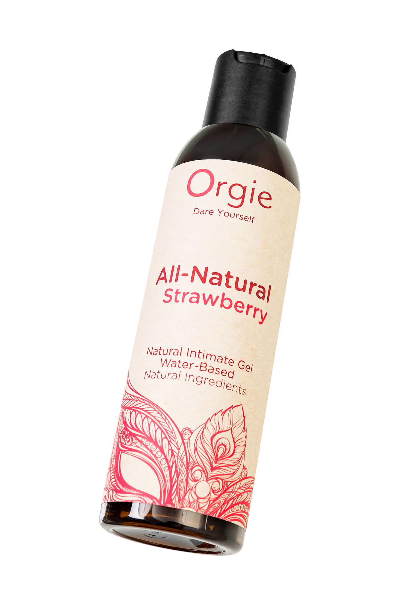интимный гель orgie all - natural strawberry на водной основе, 150 мл в Сочи