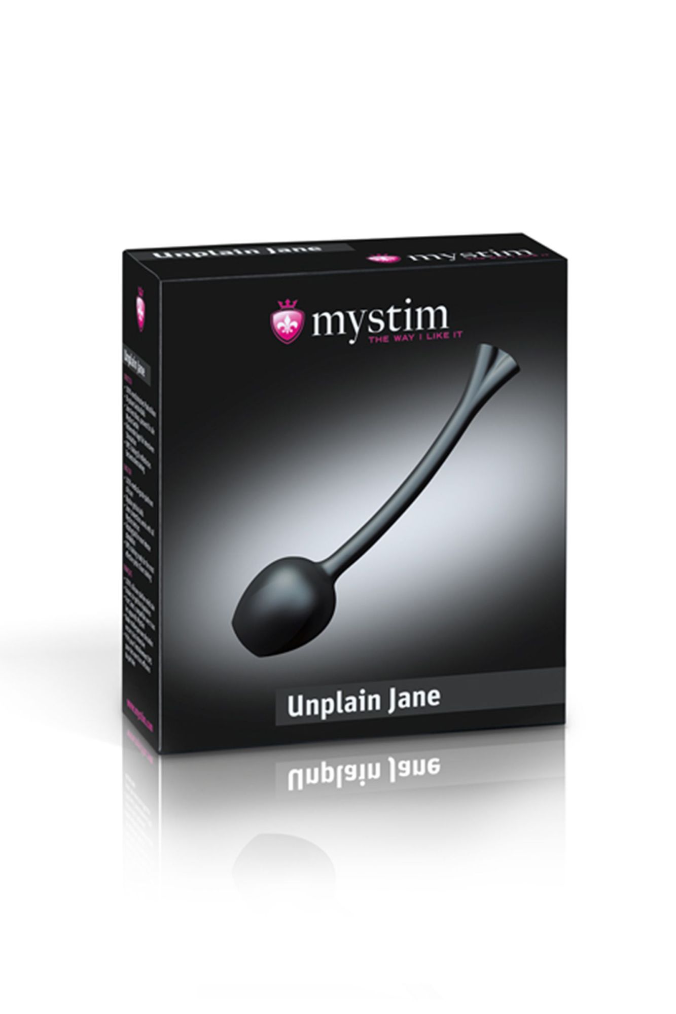 вагинальные шарики mystim mono unplain jane geisha balls, электростимуляция, силикон, черные, ø 3,3 в Сочи