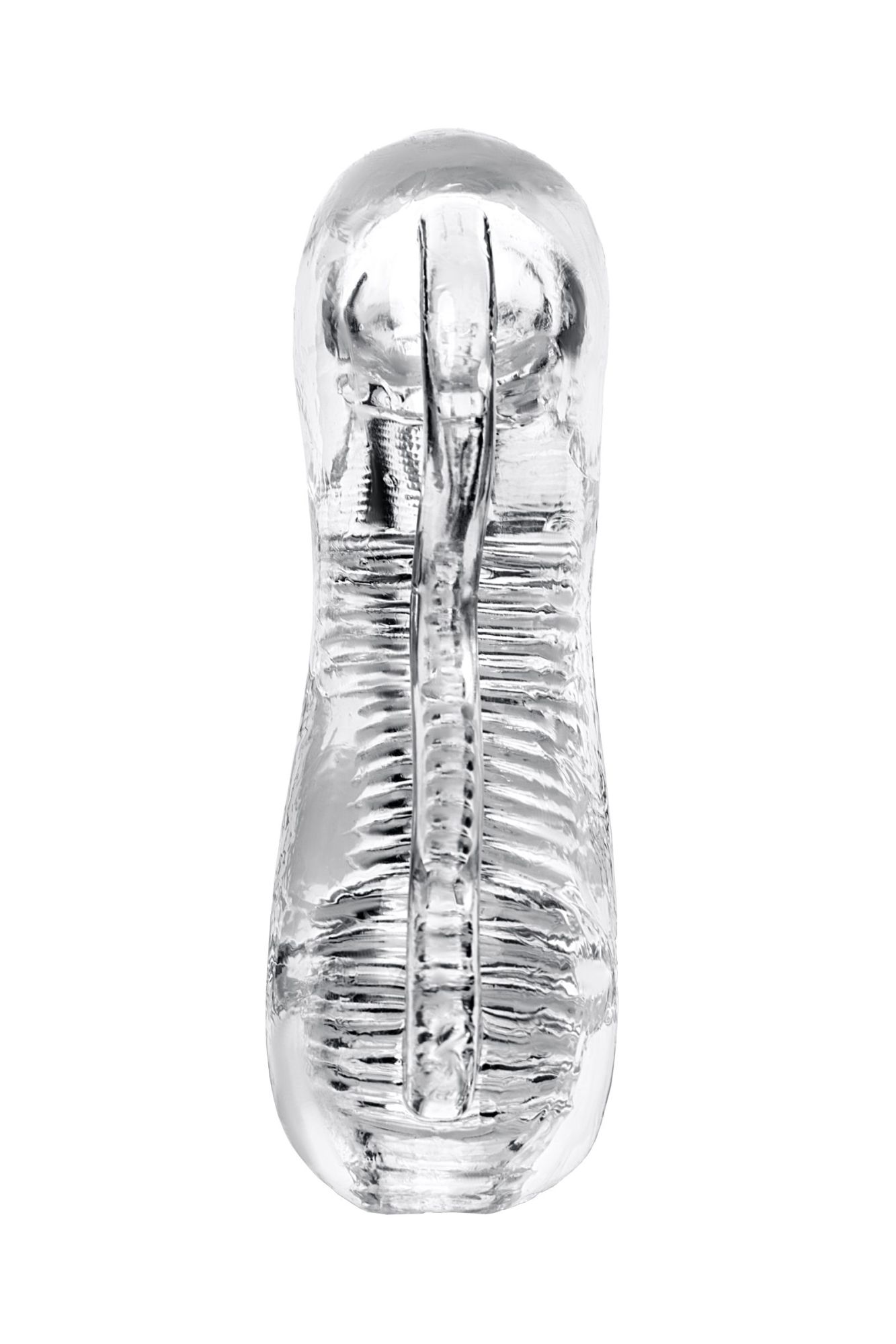 мастурбатор нереалистичный lingam by toyfa indira, tpe, прозрачный, 14 см в Сочи