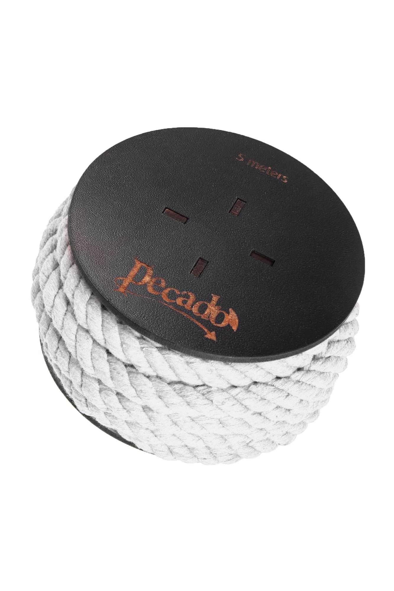 веревка для шибари pecado bdsm, на катушке, хлопок, белая, 5 м в Сочи