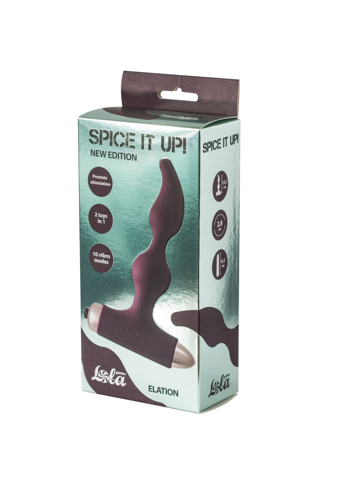анальная пробка с вибрацией spice it up new edition elation wine red 8018-03lola в Сочи