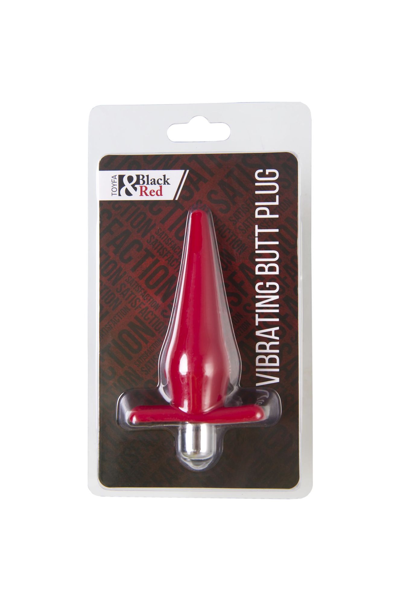 анальная втулка black&red by toyfa, tpe, красный, 12,7 см, ø 3 см в Сочи