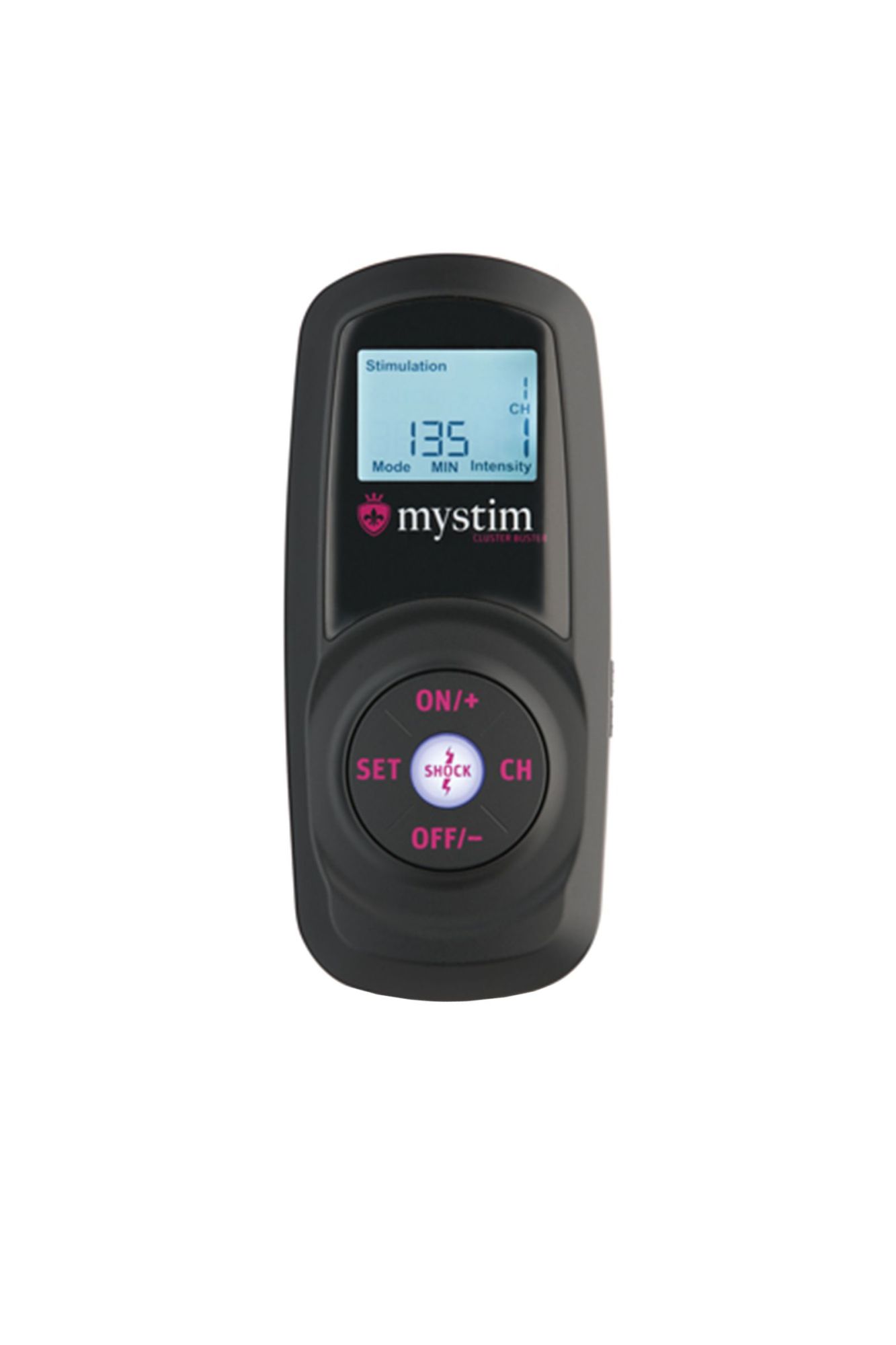 источник импульсов mystim cluster buster, пульт ду, digital, 12 программ, черный в Сочи