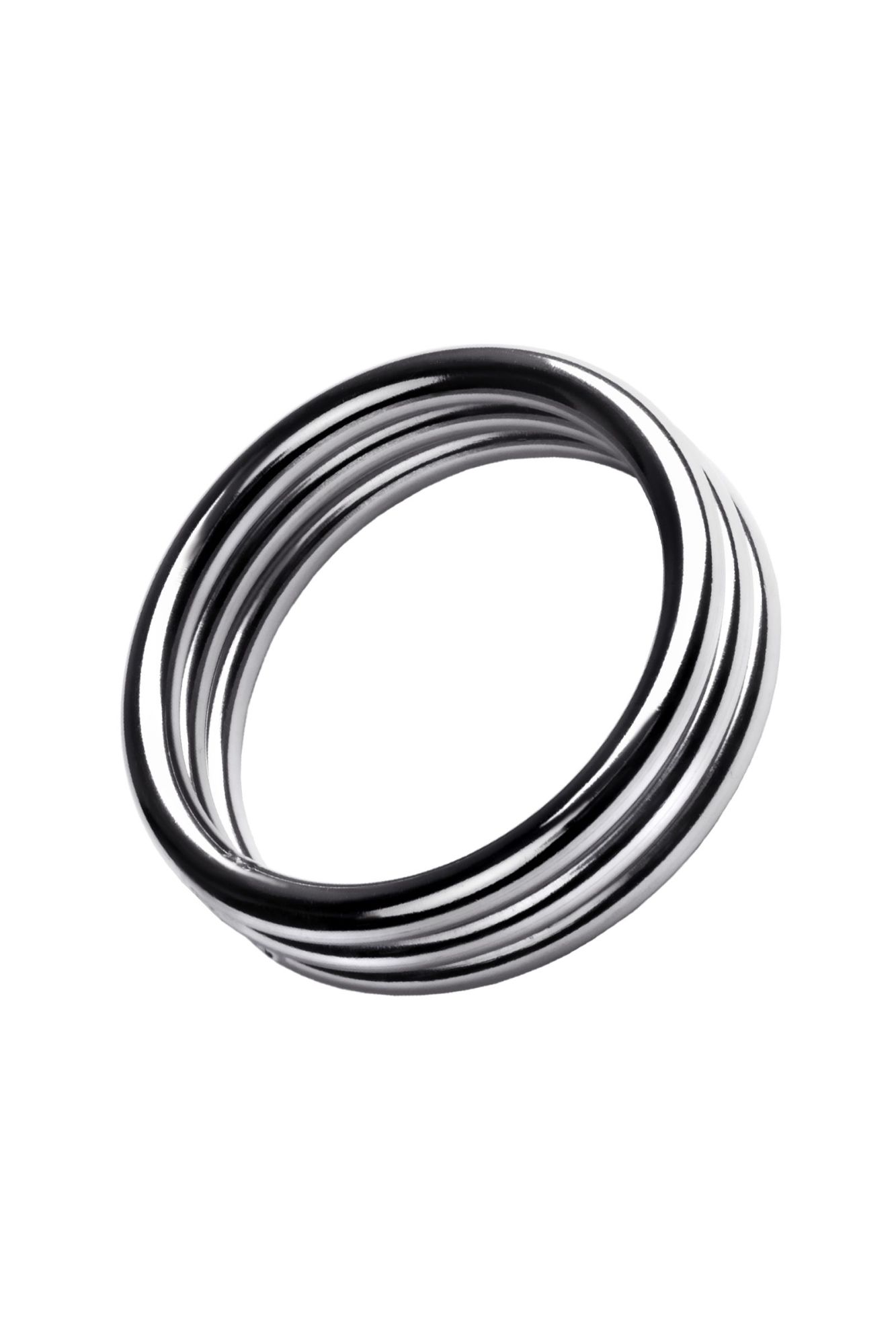 кольцо на пенис toyfa metal, серебряное, ø 4,8 см в Сочи