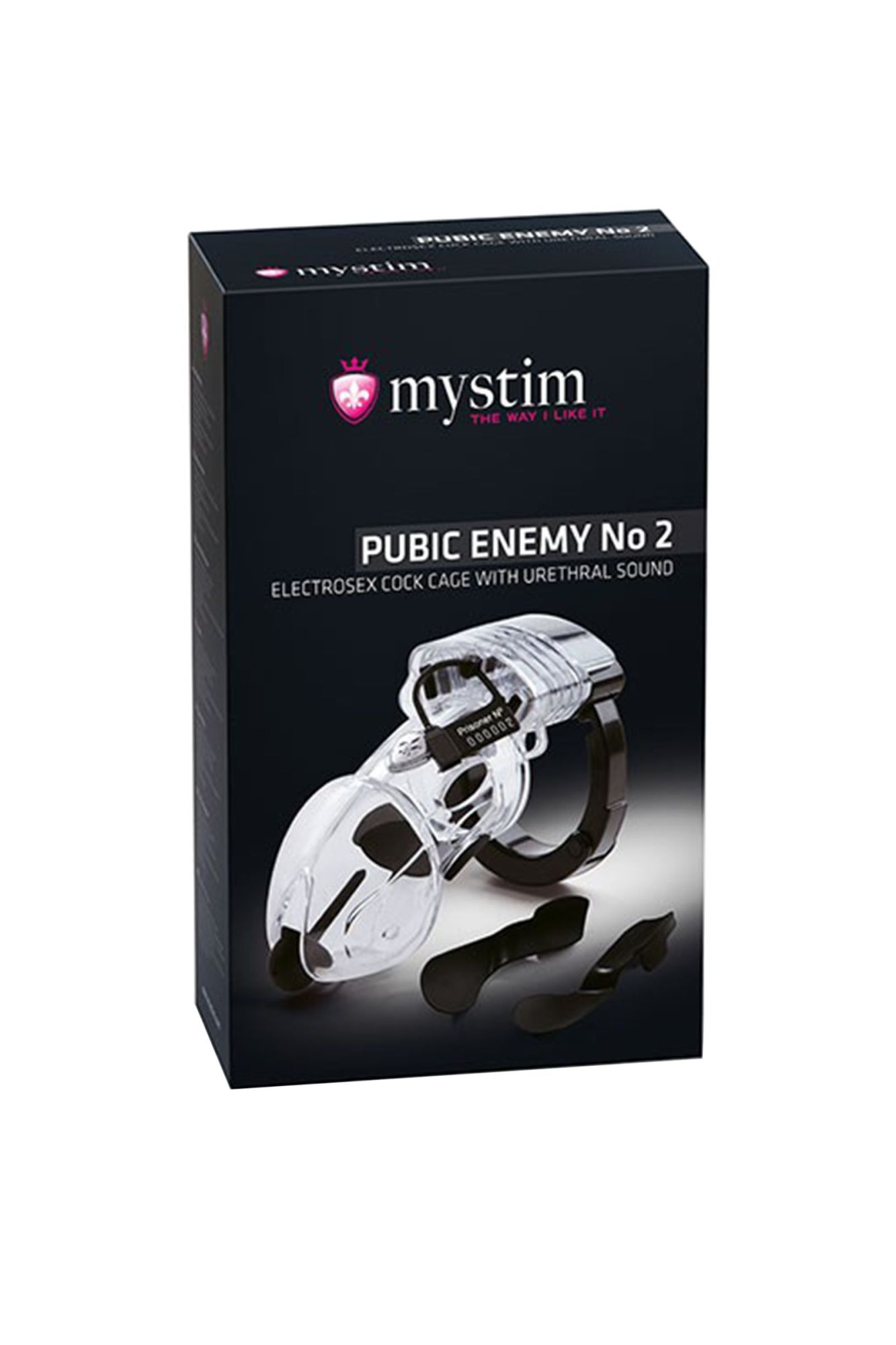 электростимулятор mystim pubic enemy,abs  пластик, прозрачный, 8,2 см в Сочи