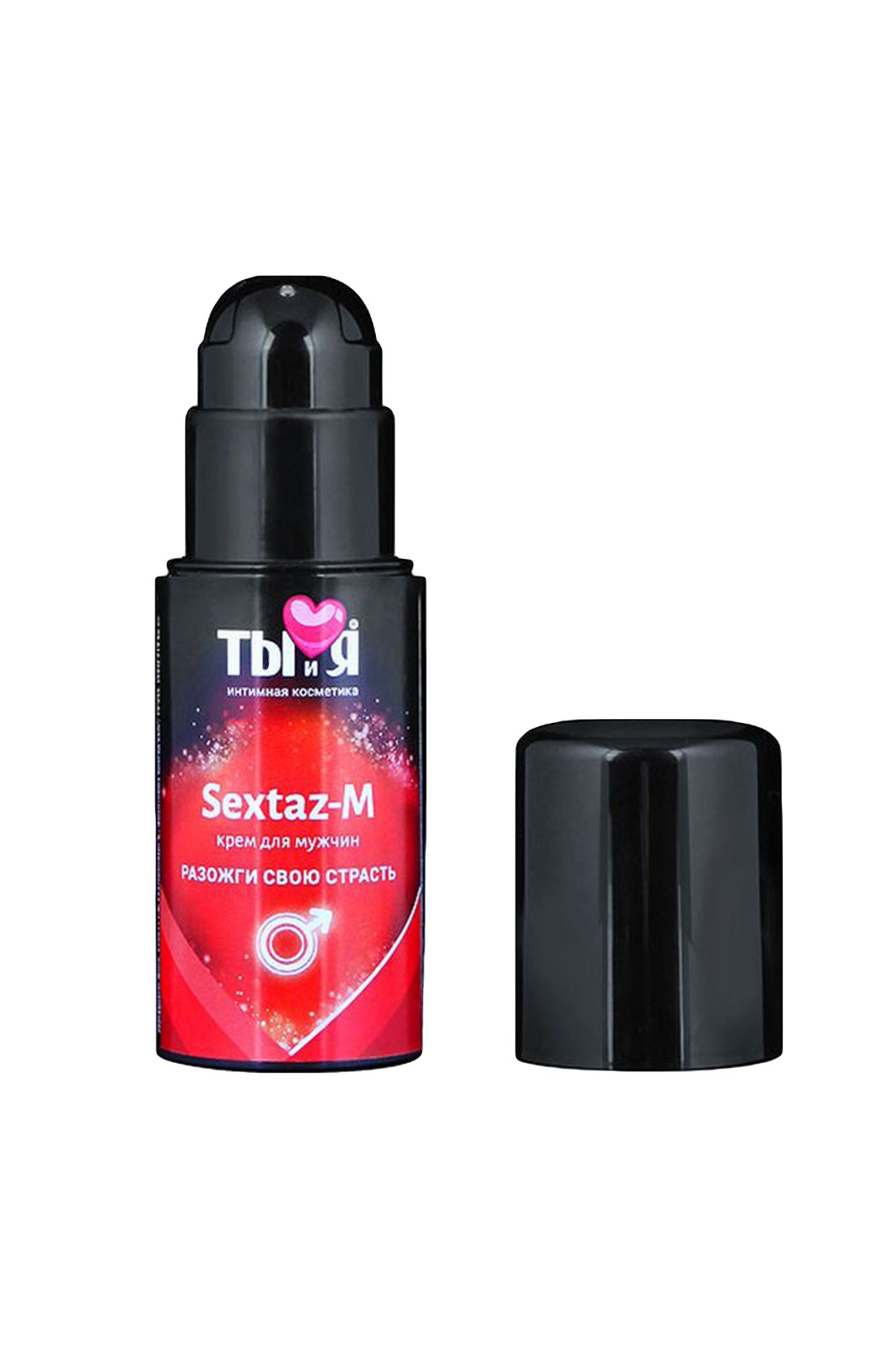 крем возбуждающий ты и я "sextaz-m" для мужчин, 20 г в Сочи