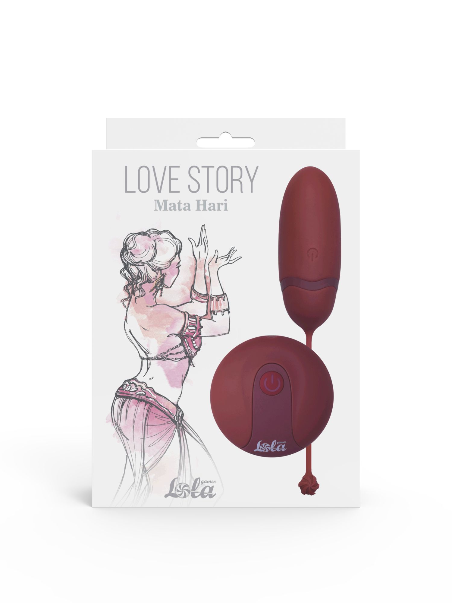 виброяйцо на пульте управления love story mata hari wine red 1800-03lola в Сочи
