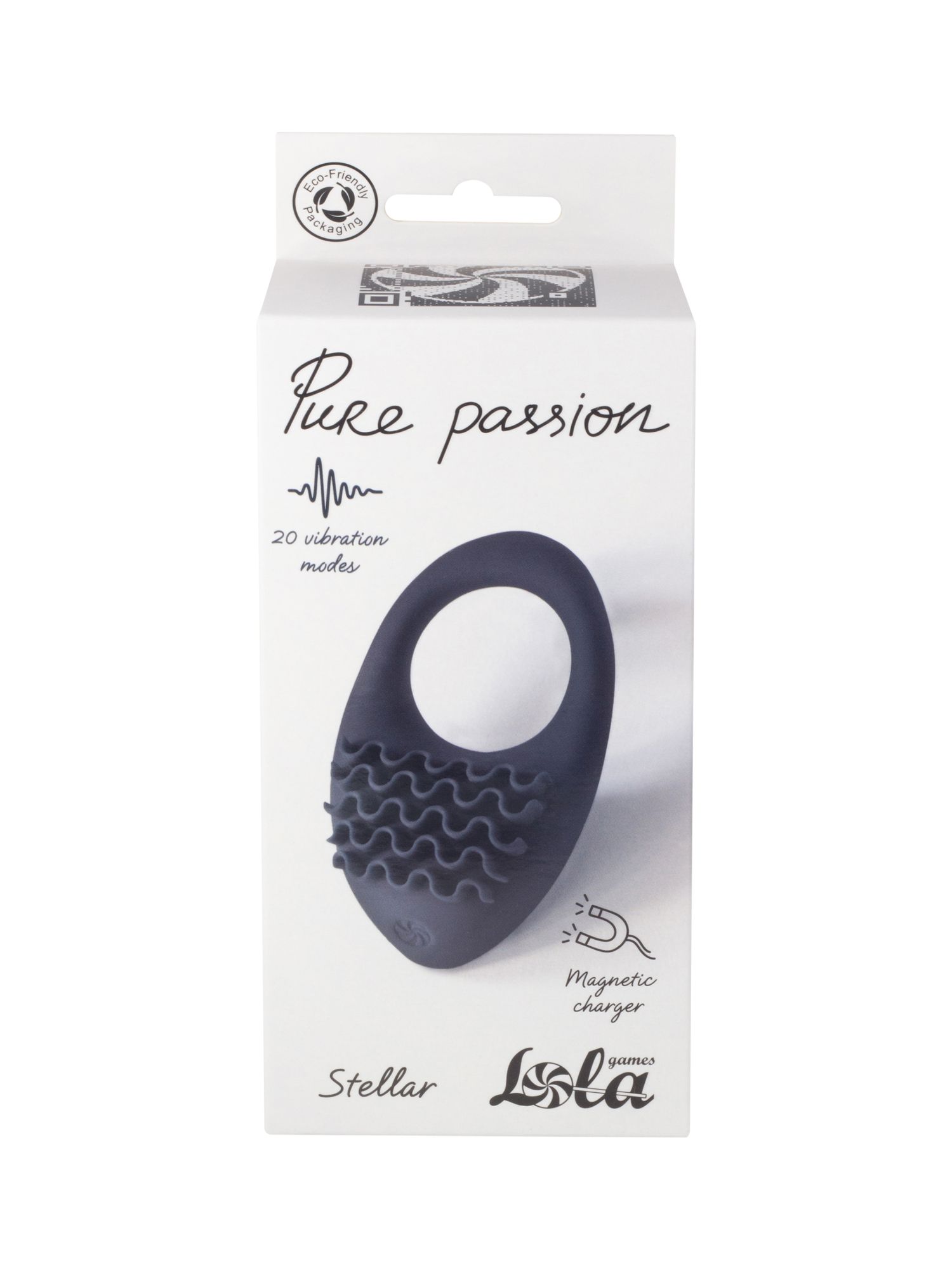 перезаряжаемое эрекционное виброкольцо pure passion stellar black 1501-01lola в Сочи