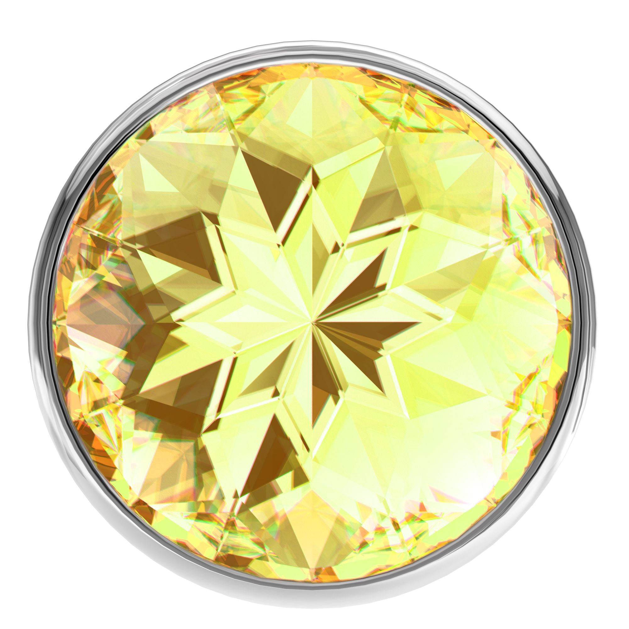 анальная пробка diamond yellow sparkle large 4010-02lola в Сочи