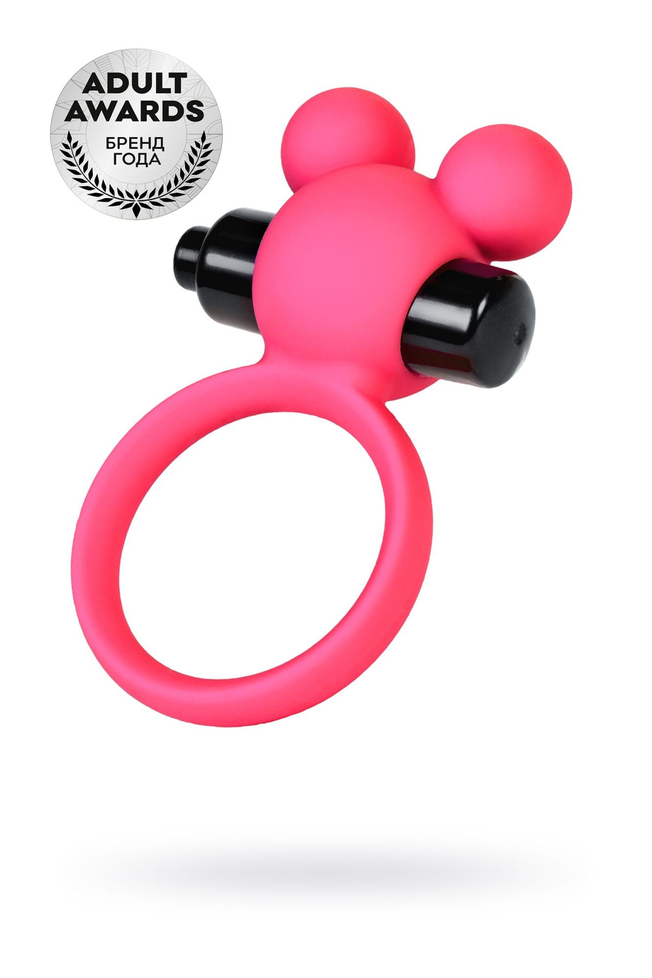 виброкольцо на пенис a-toys by toyfa pikle, силикон, розовое, 6,9 см, ø 3,1 см в Сочи